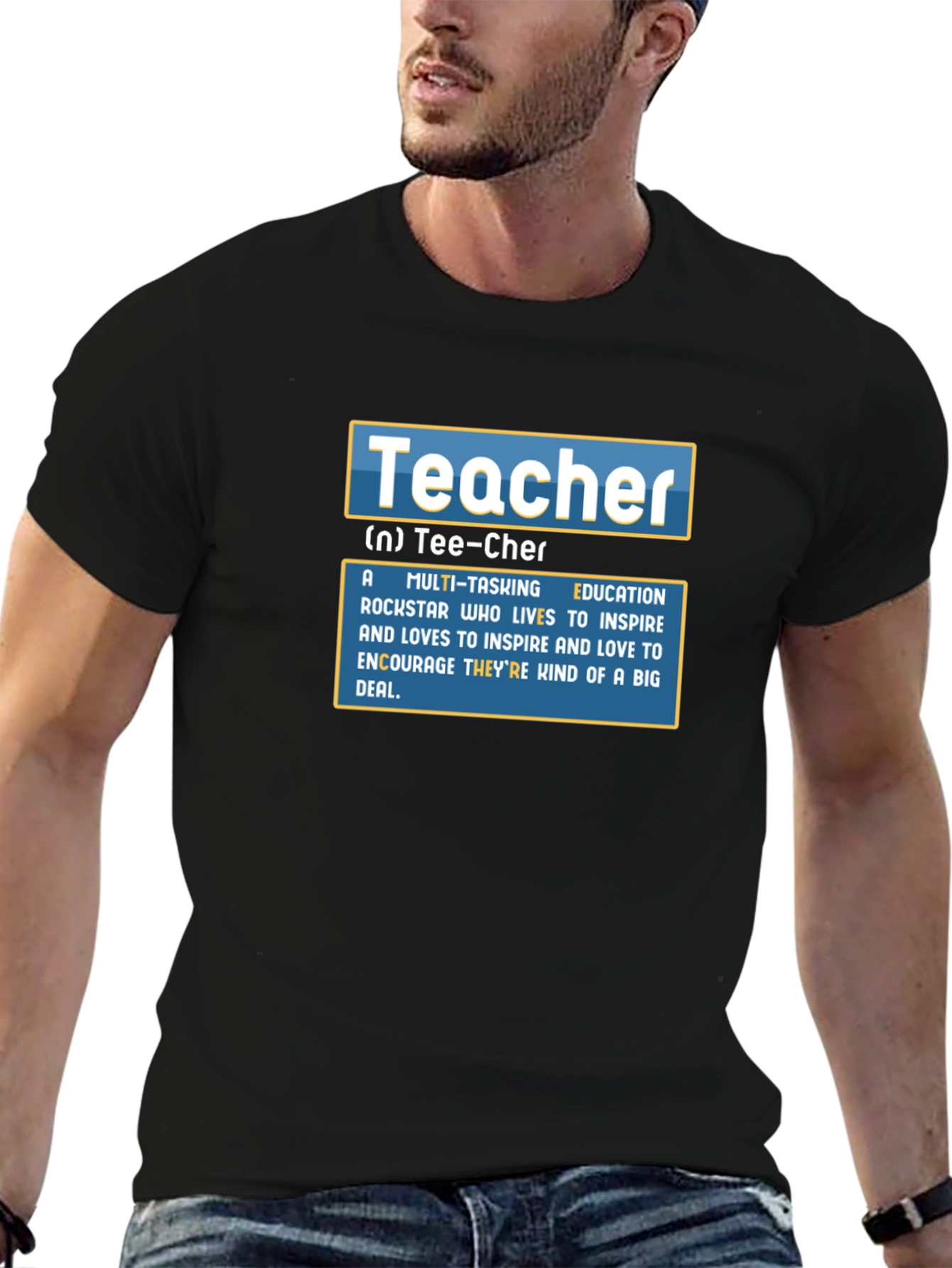 Teacher Definition Graphic Tee - Educator Appreciation Gift