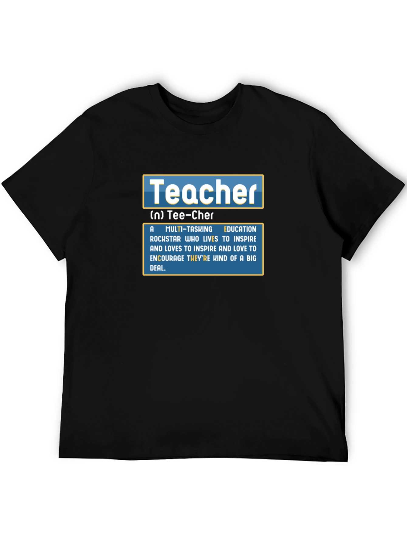 Teacher Definition Graphic Tee - Educator Appreciation Gift