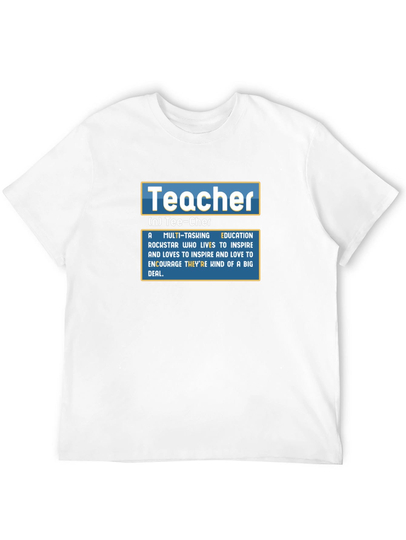 Teacher Definition Graphic Tee - Educator Appreciation Gift