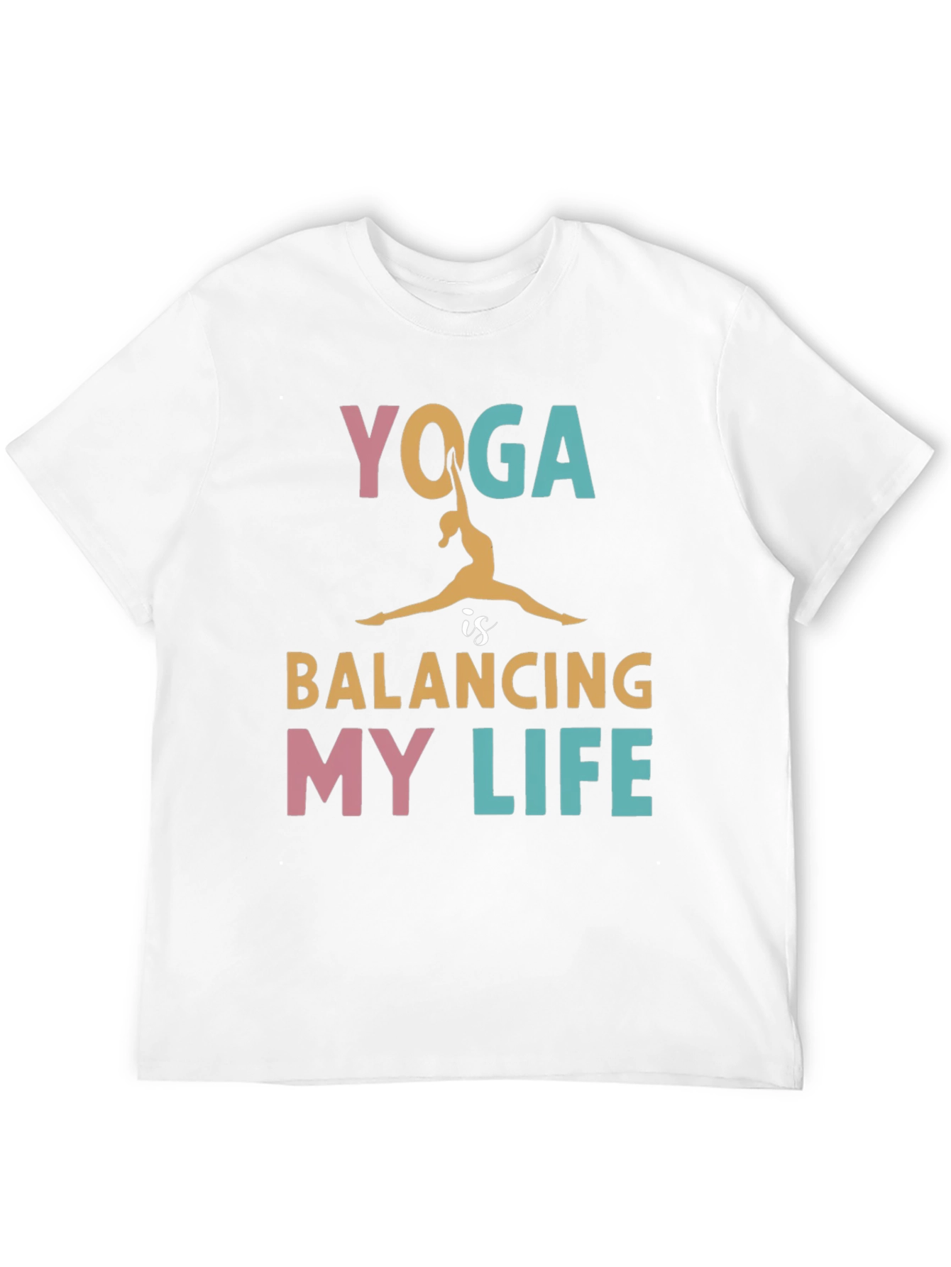 Yoga Balancing Life Graphic Tee