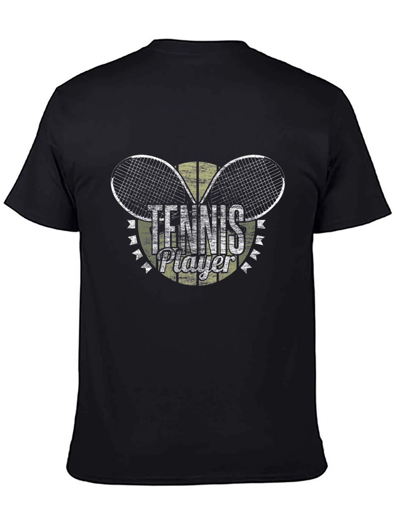 Tennis Player Graphic T-Shirt