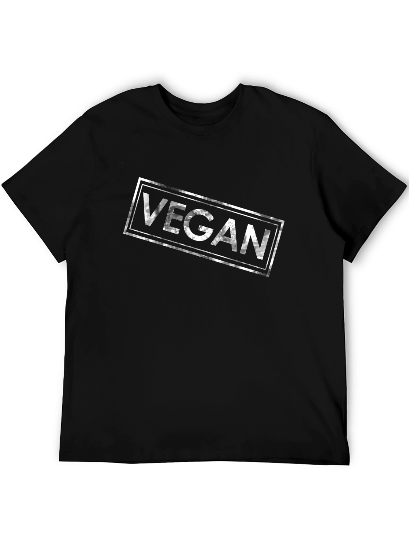 Vegan T-Shirt - Black Graphic Tee