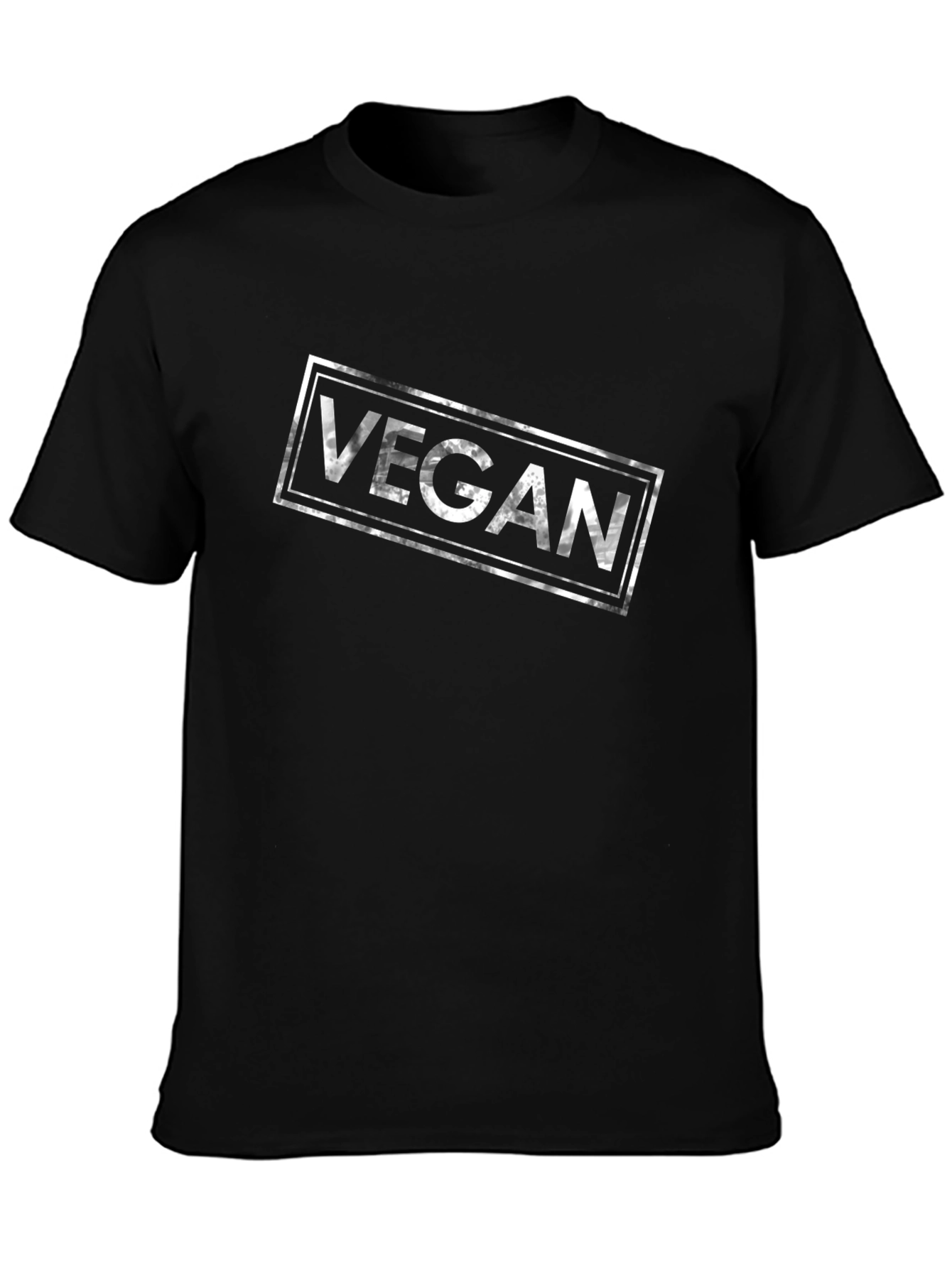 Vegan T-Shirt - Black Graphic Tee