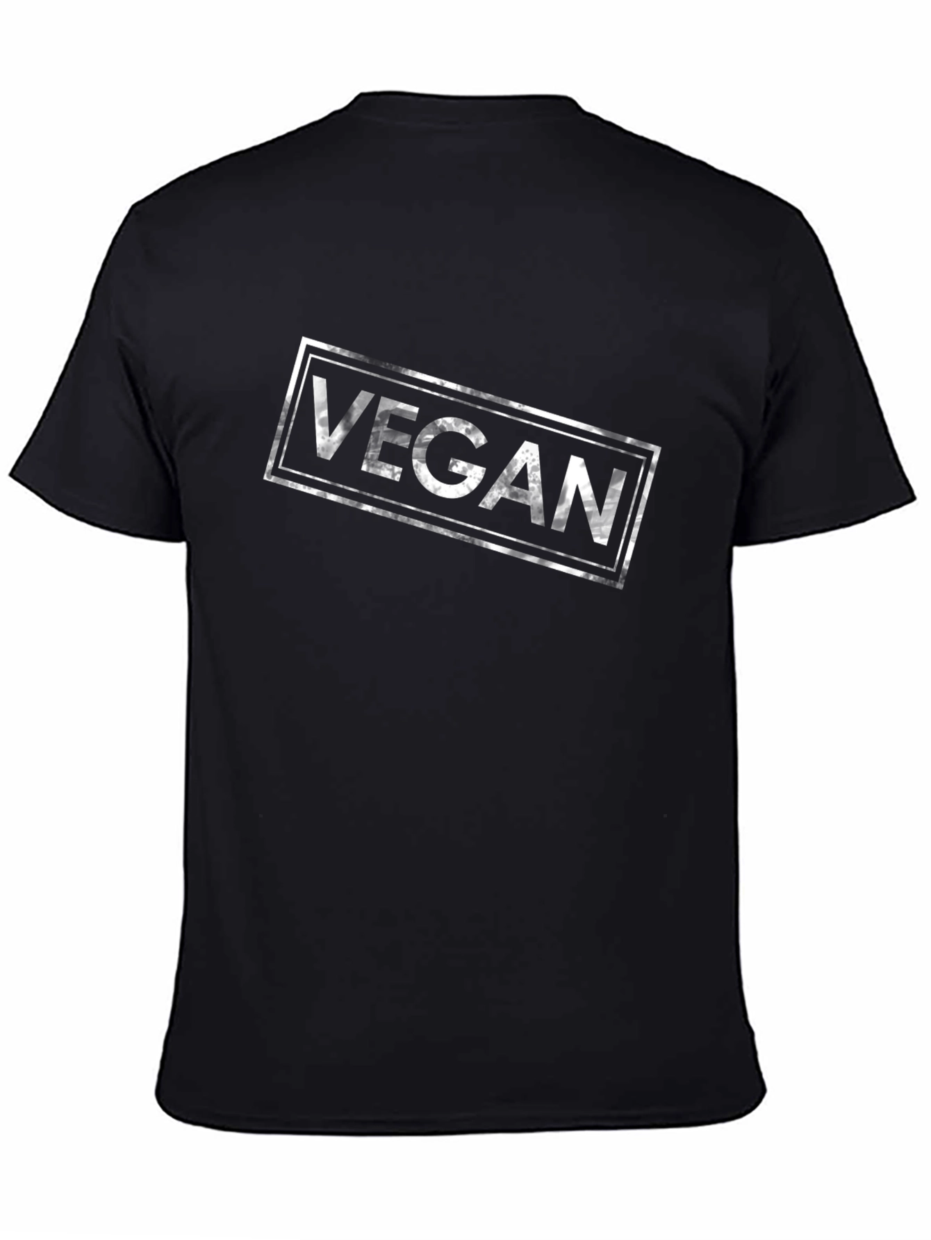 Vegan T-Shirt - Black Graphic Tee