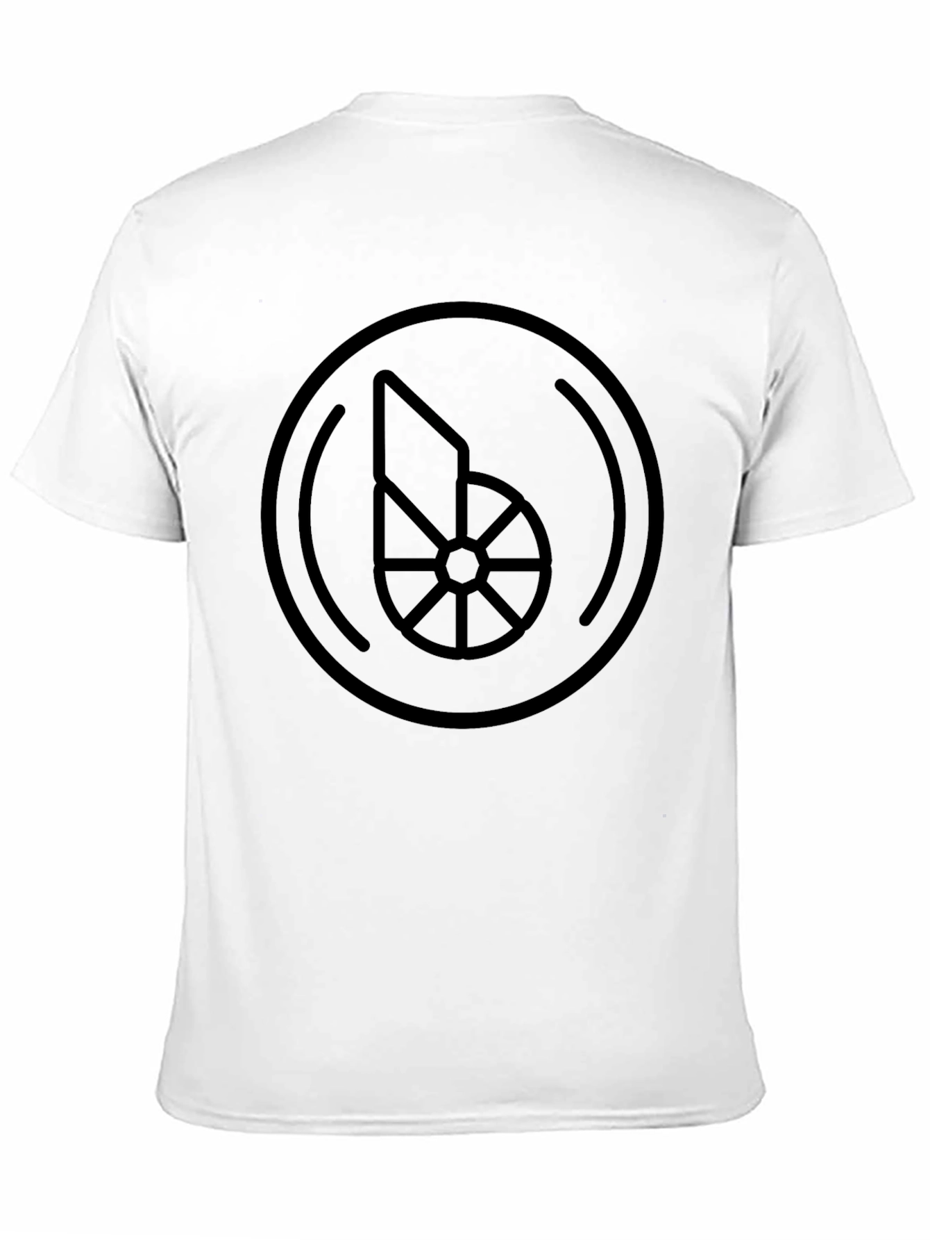 Abstract Circle Graphic T-Shirt - Unisex Cotton Tee