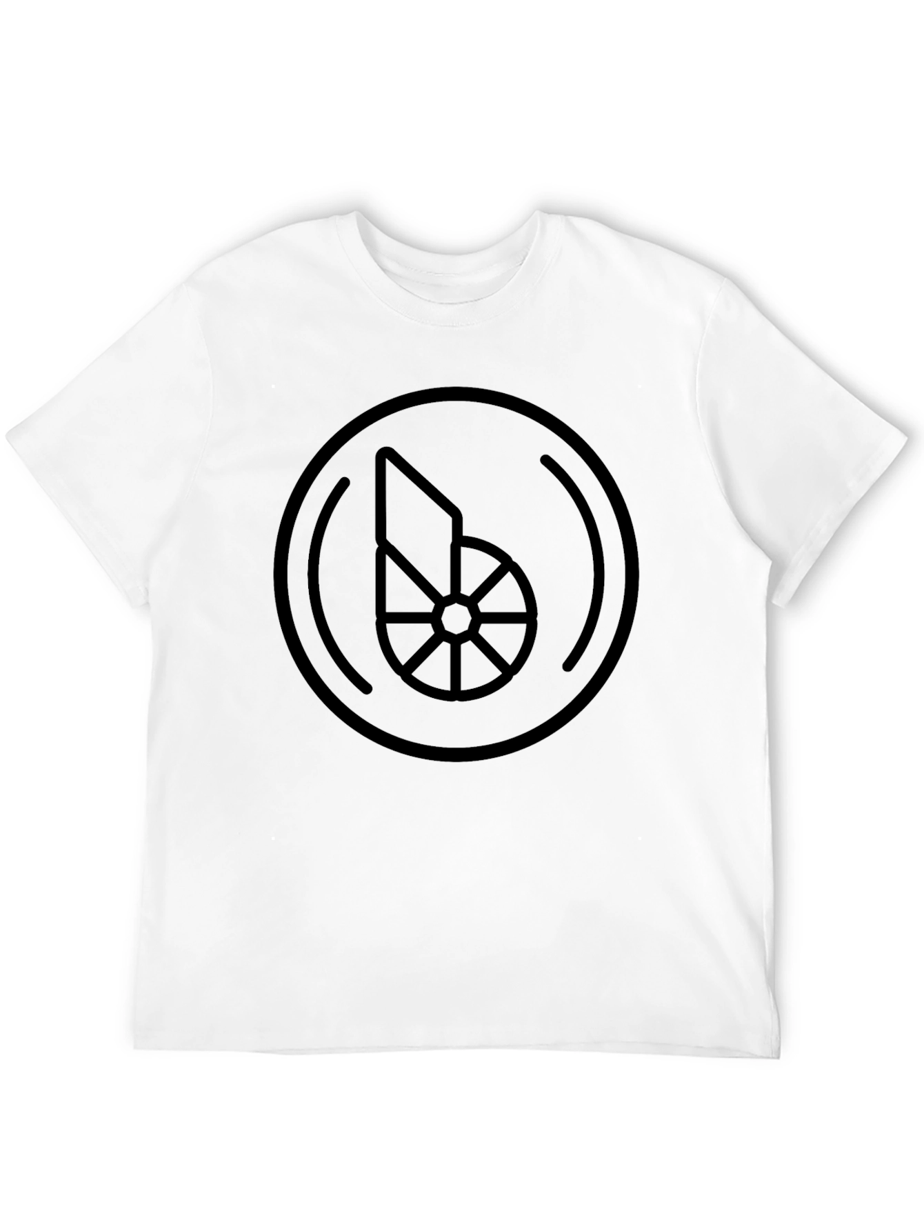 Abstract Circle Graphic T-Shirt - Unisex Cotton Tee