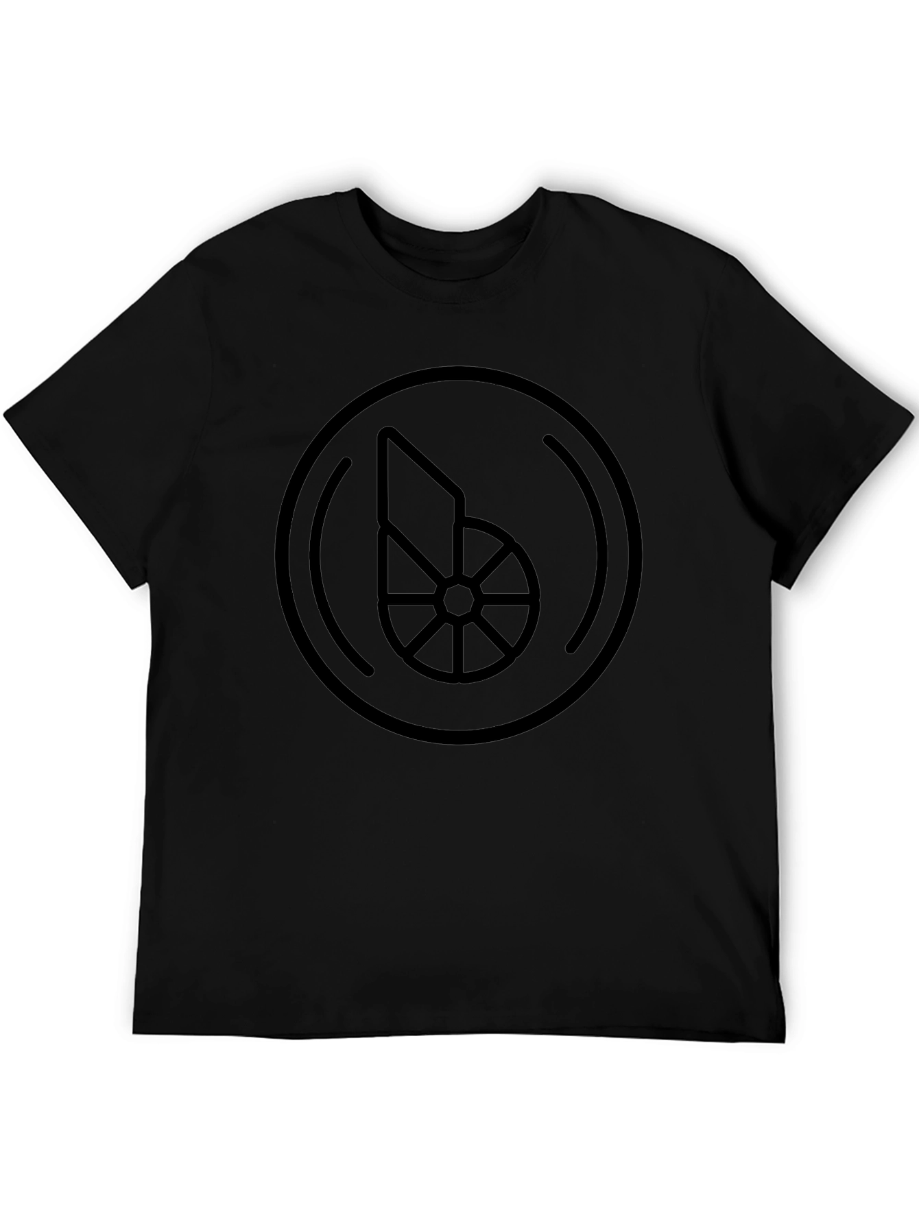 Abstract Circle Graphic T-Shirt - Unisex Cotton Tee