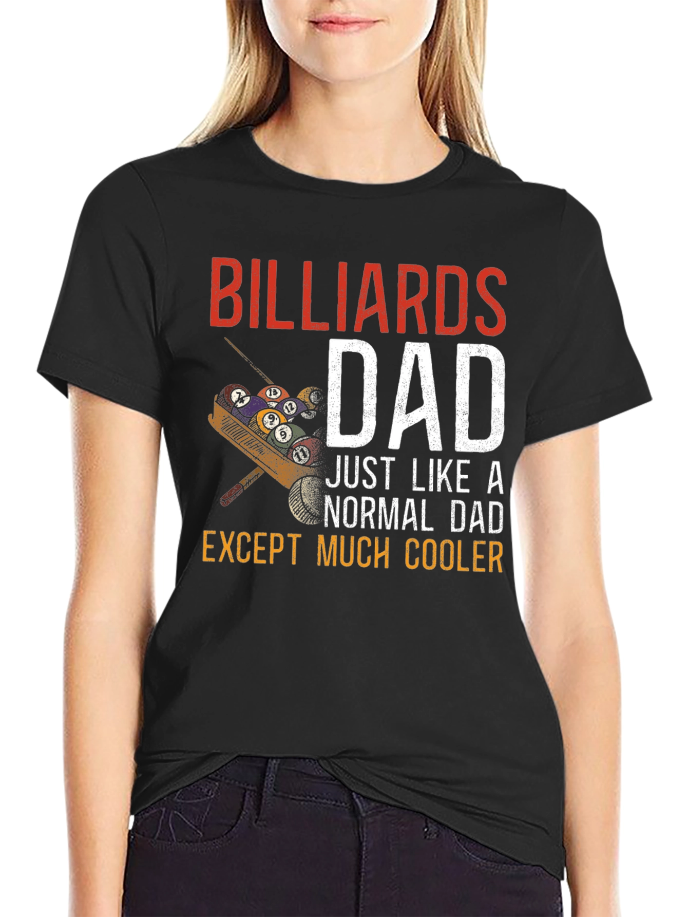 Billiards Dad Graphic Tee