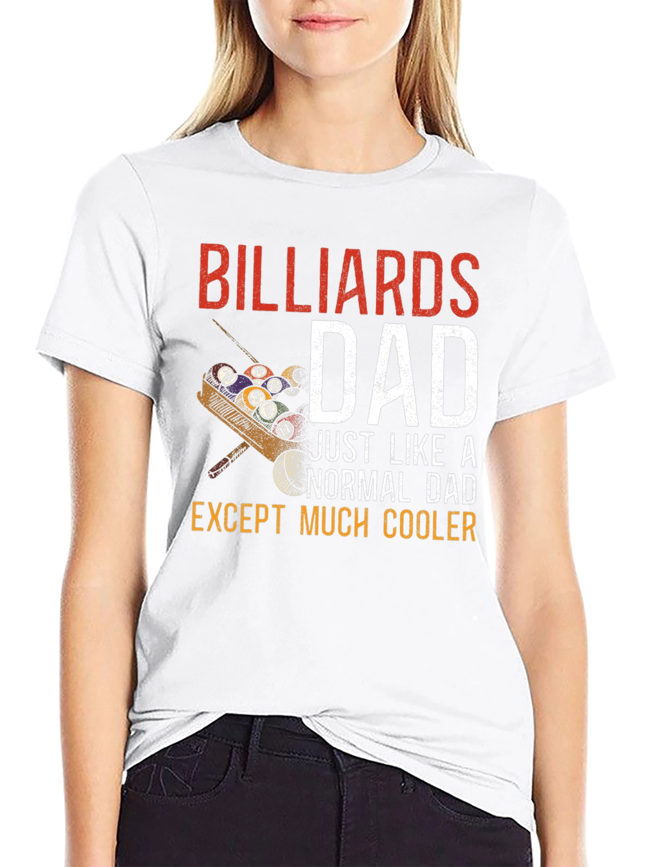Billiards Dad Graphic Tee