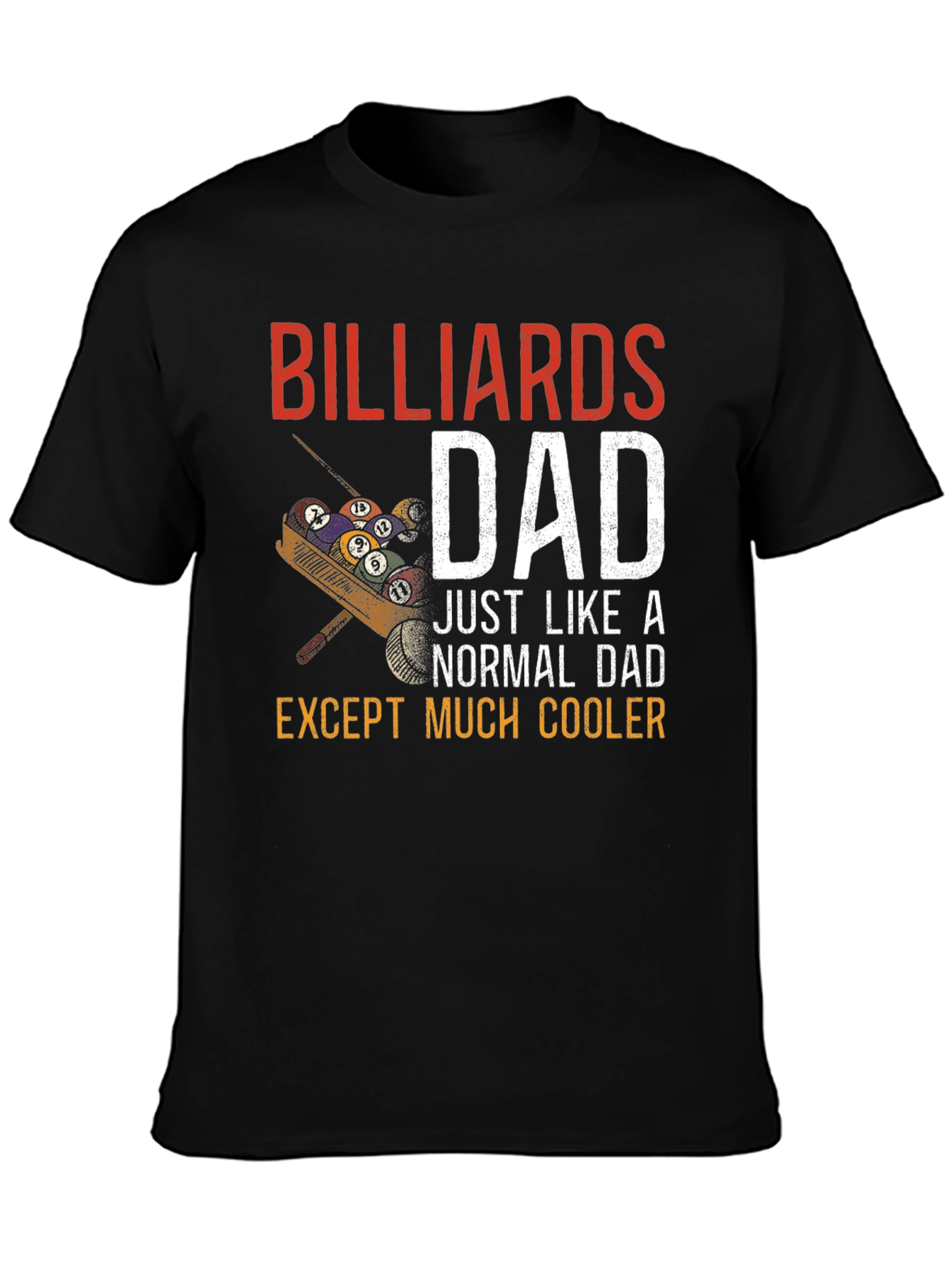 Billiards Dad Graphic Tee