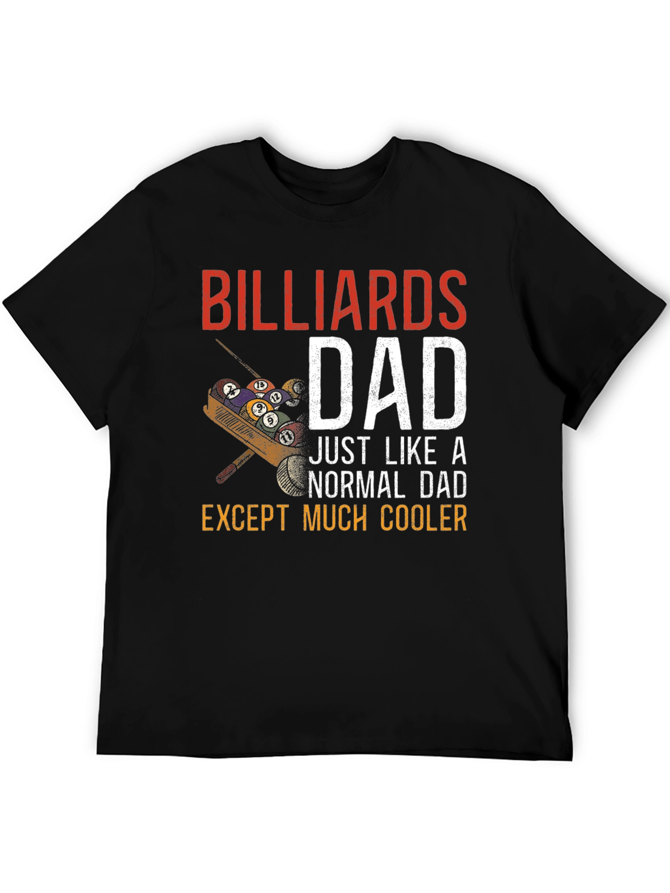 Billiards Dad Graphic Tee