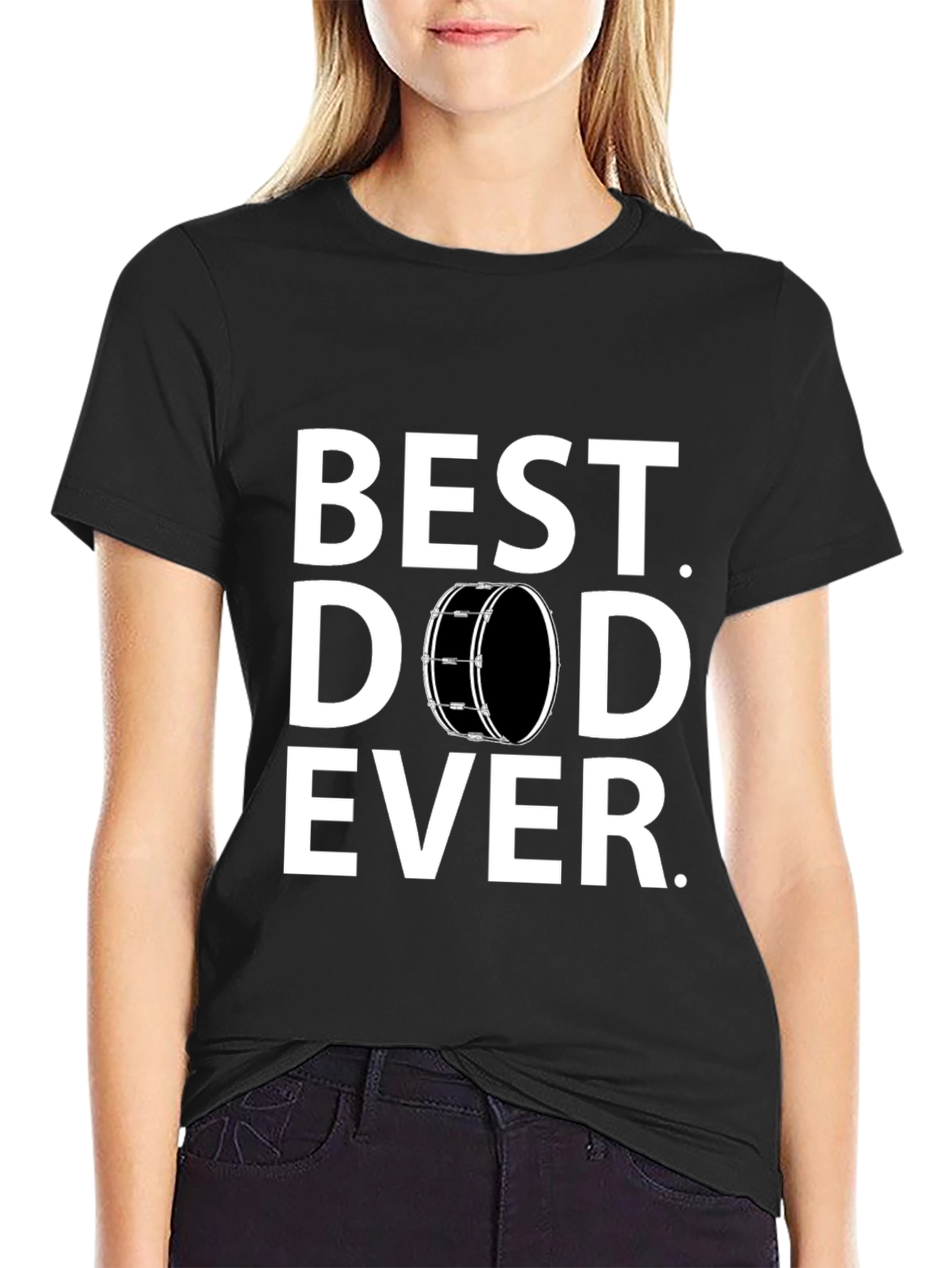 Best Dad Ever T-Shirt - Drummer Edition
