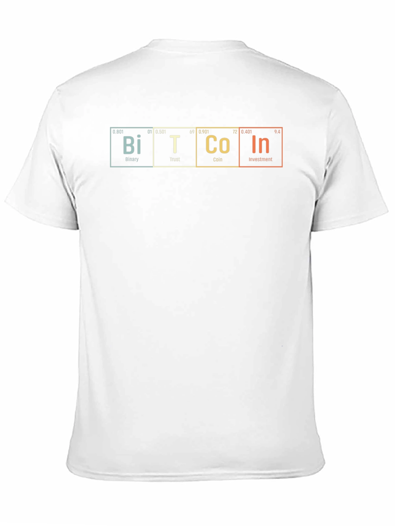 Bitcoin Periodic Table T-Shirt - Crypto Tee