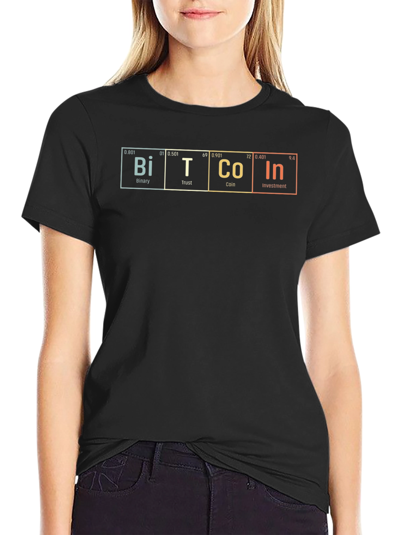 Bitcoin Periodic Table T-Shirt - Crypto Tee