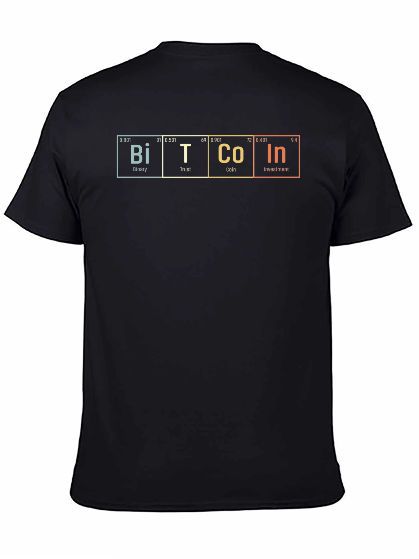 Bitcoin Periodic Table T-Shirt - Crypto Tee