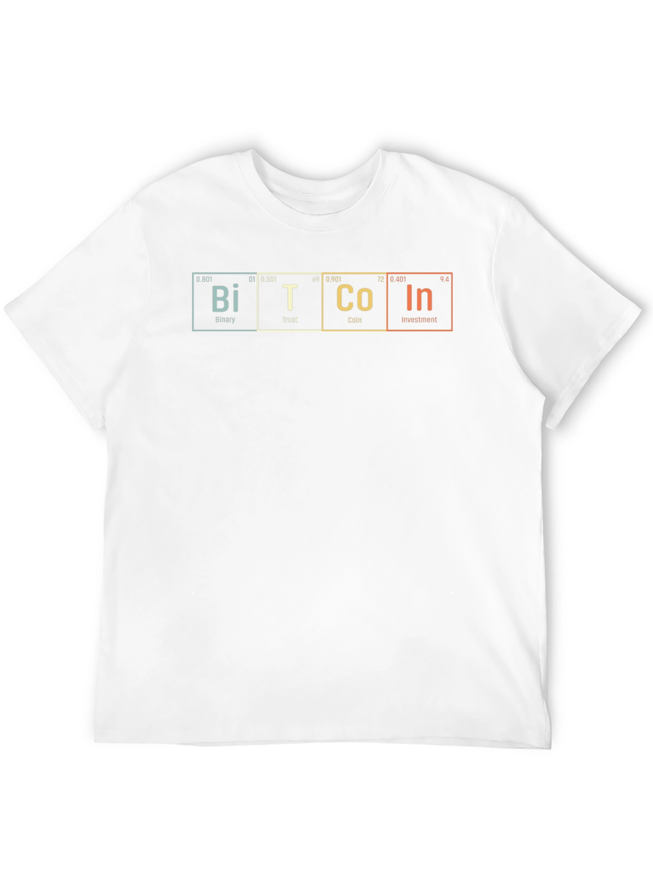 Bitcoin Periodic Table T-Shirt - Crypto Tee