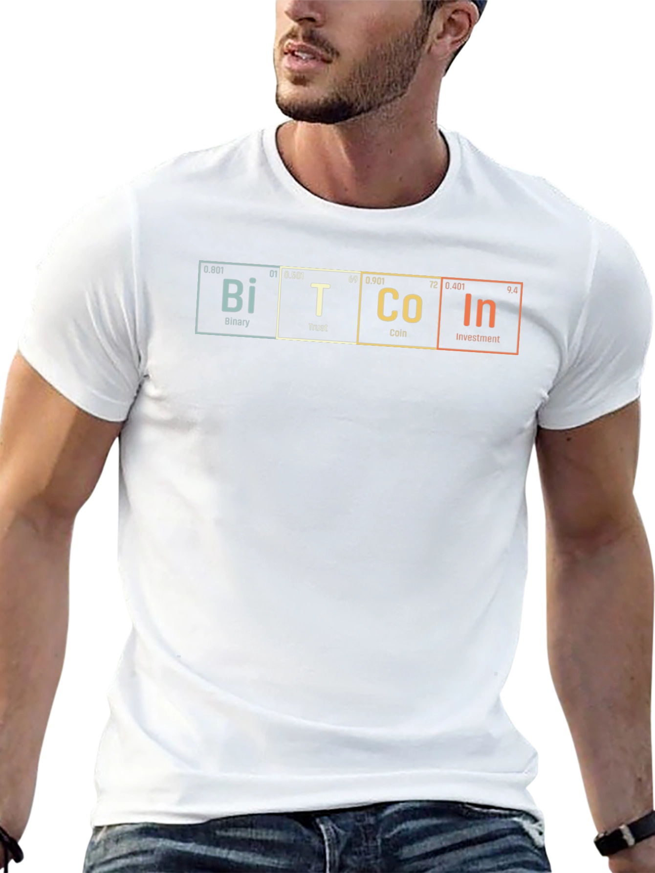 Bitcoin Periodic Table T-Shirt - Crypto Tee