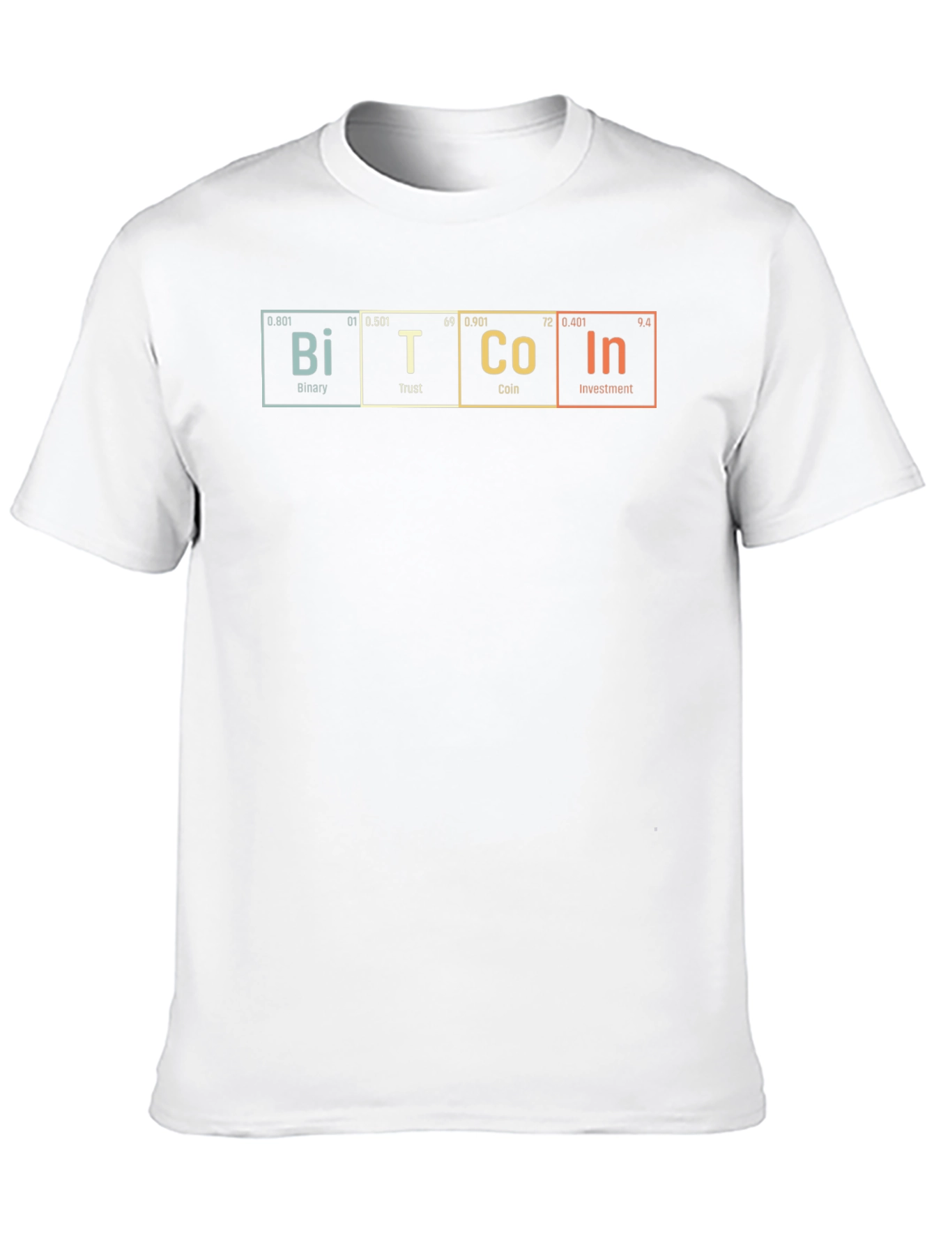 Bitcoin Periodic Table T-Shirt - Crypto Tee