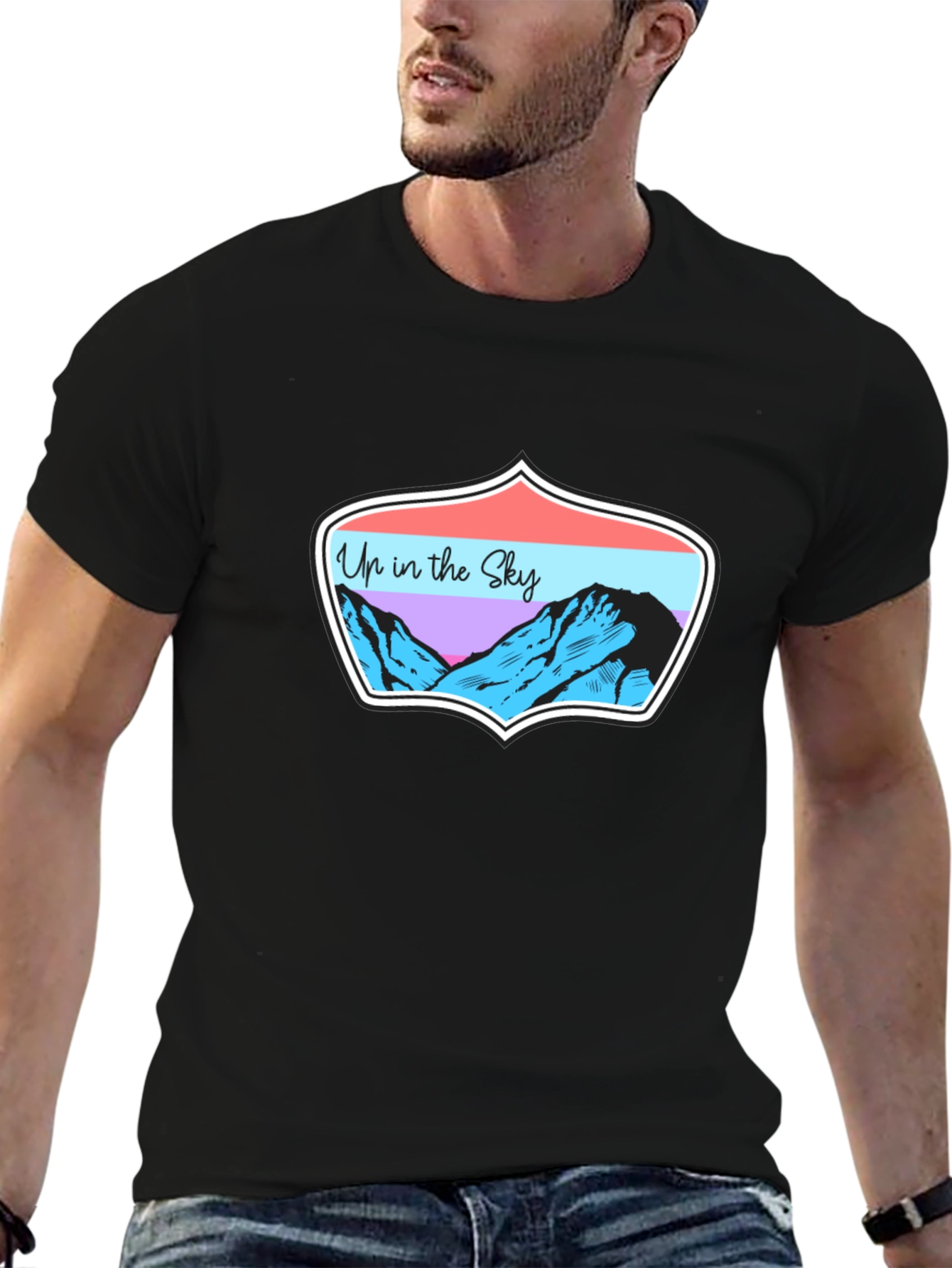 Up in the Sky T-Shirt - Mountain Adventure Tee