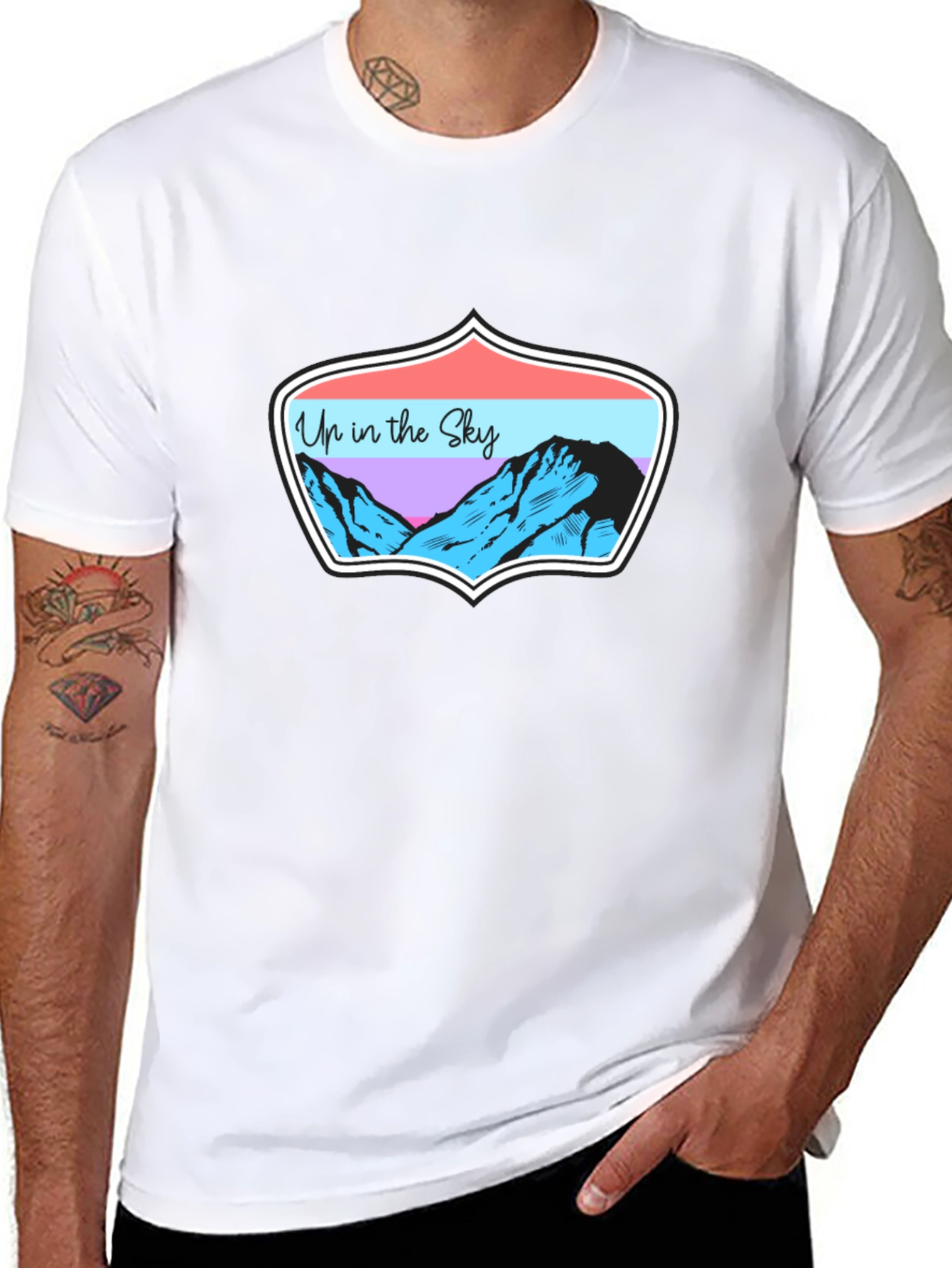 Up in the Sky T-Shirt - Mountain Adventure Tee