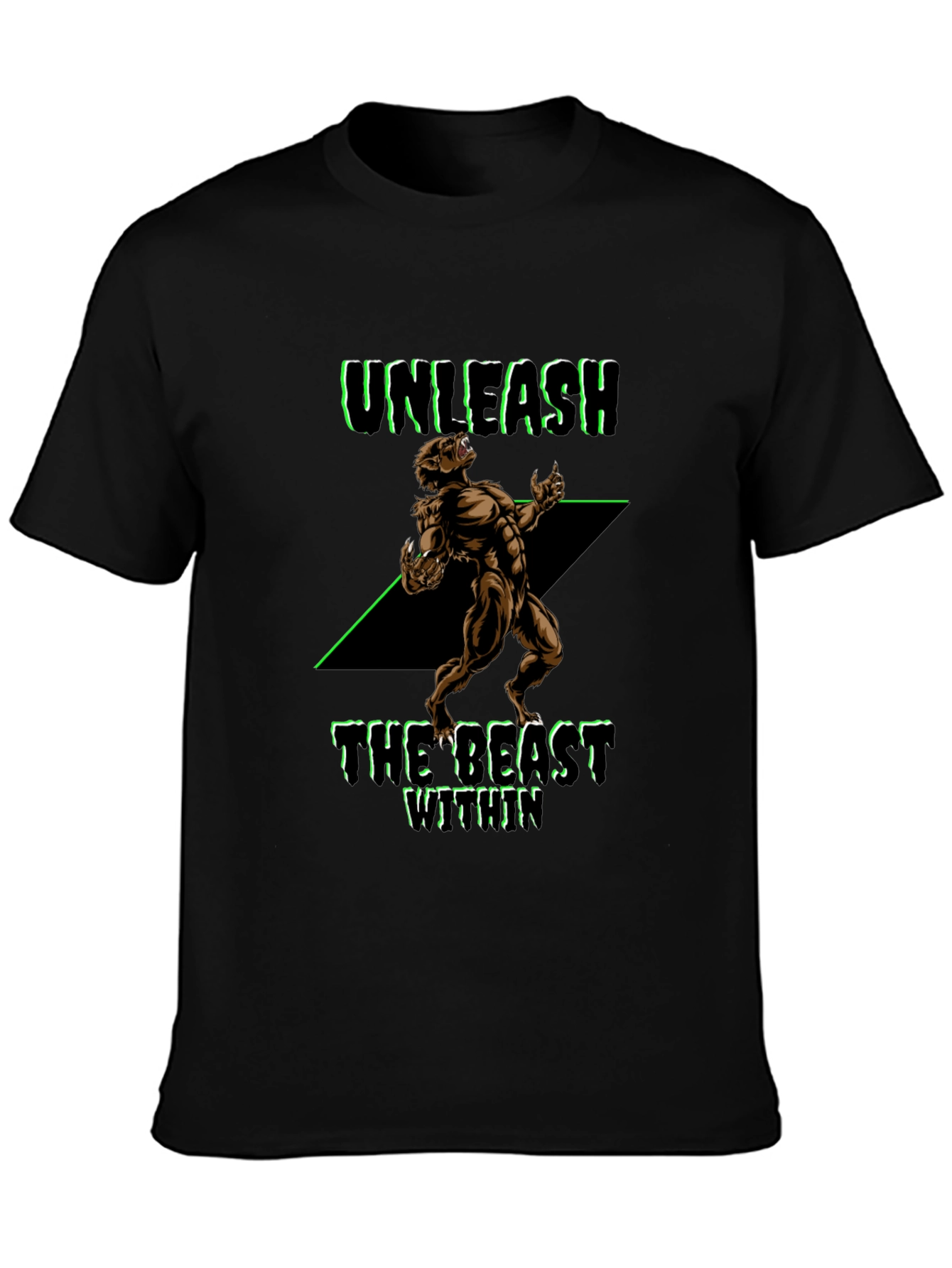 Unleash the Beast Within Graphic T-Shirt