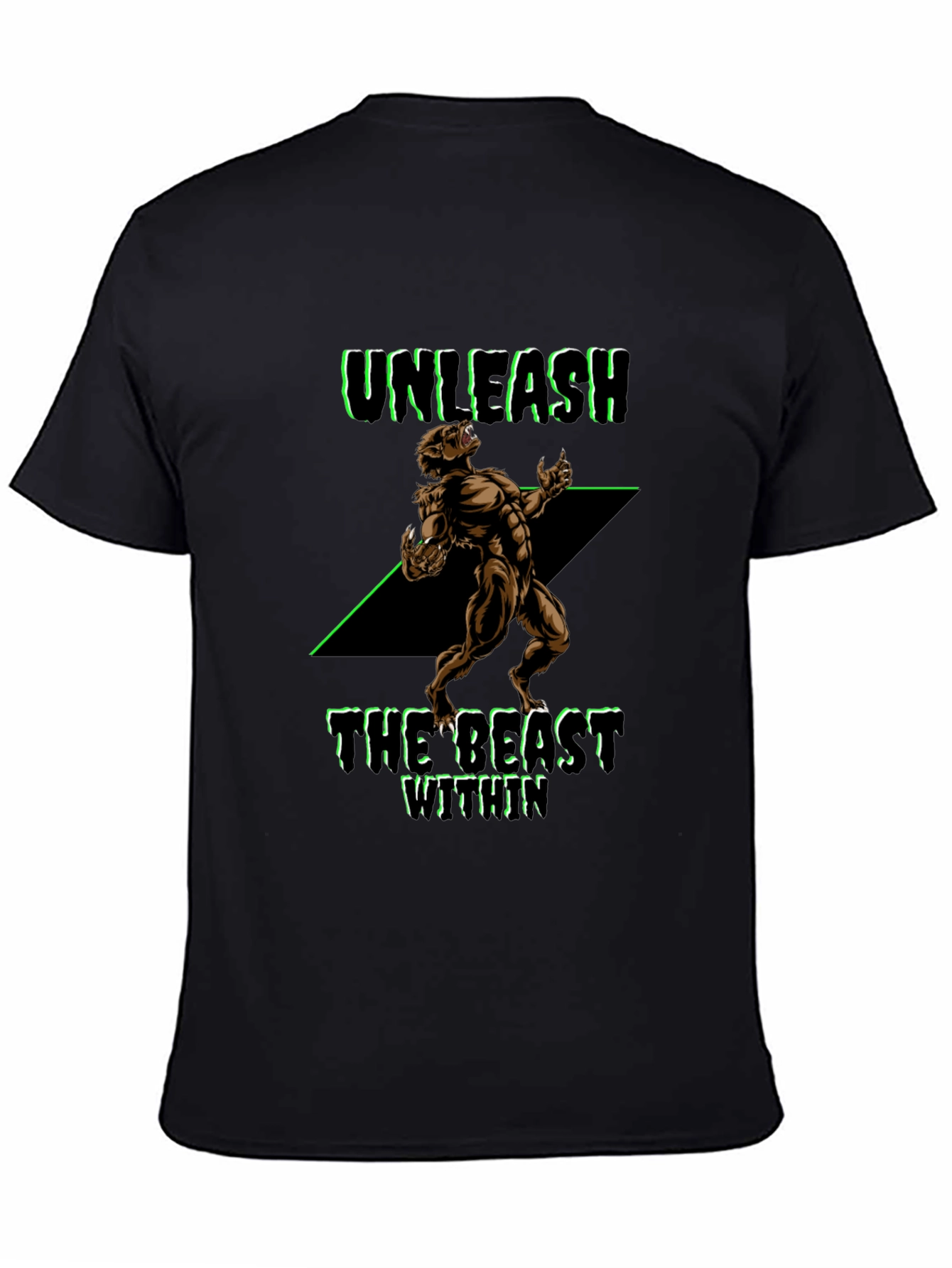Unleash the Beast Within Graphic T-Shirt