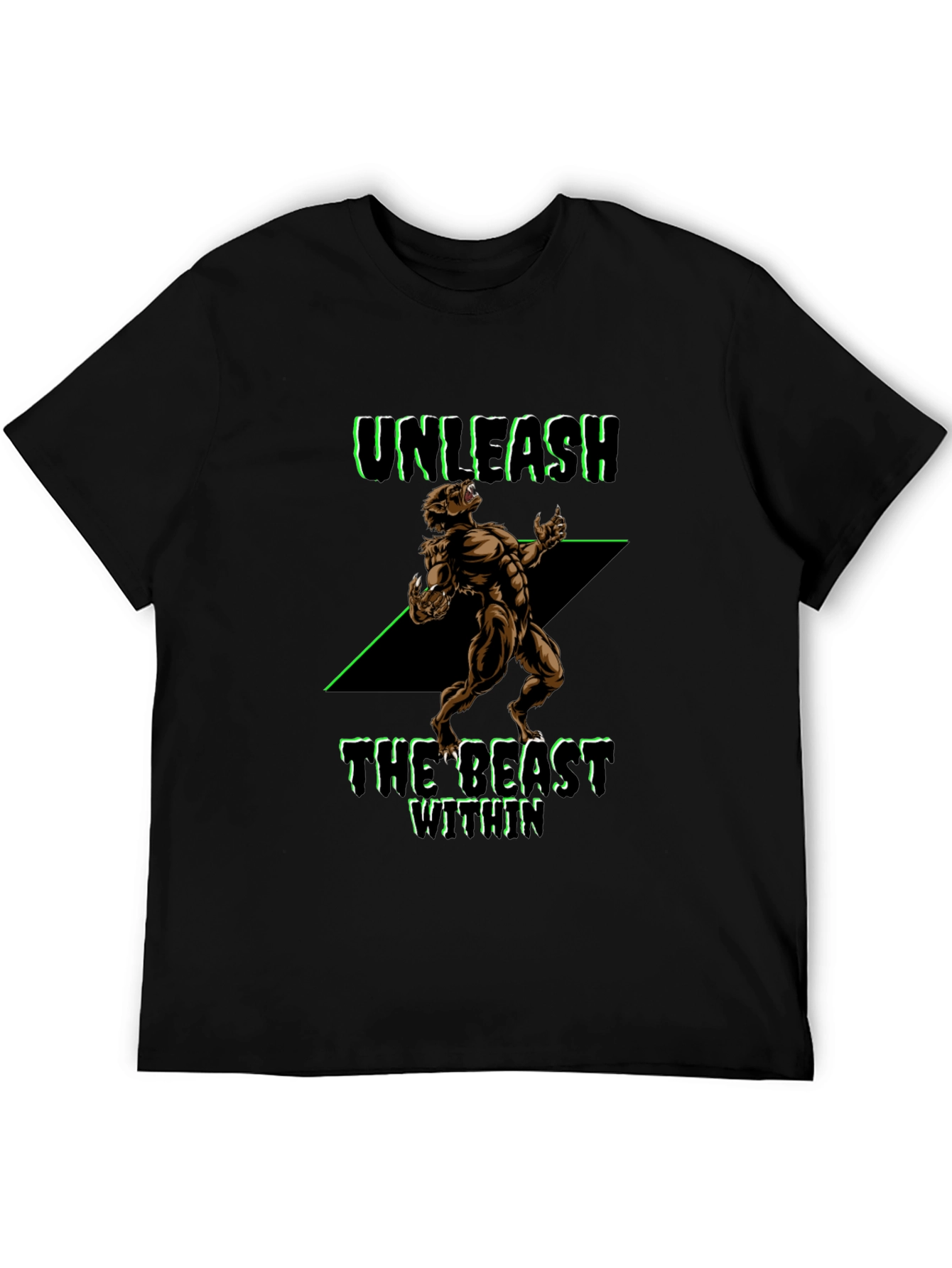 Unleash the Beast Within Graphic T-Shirt
