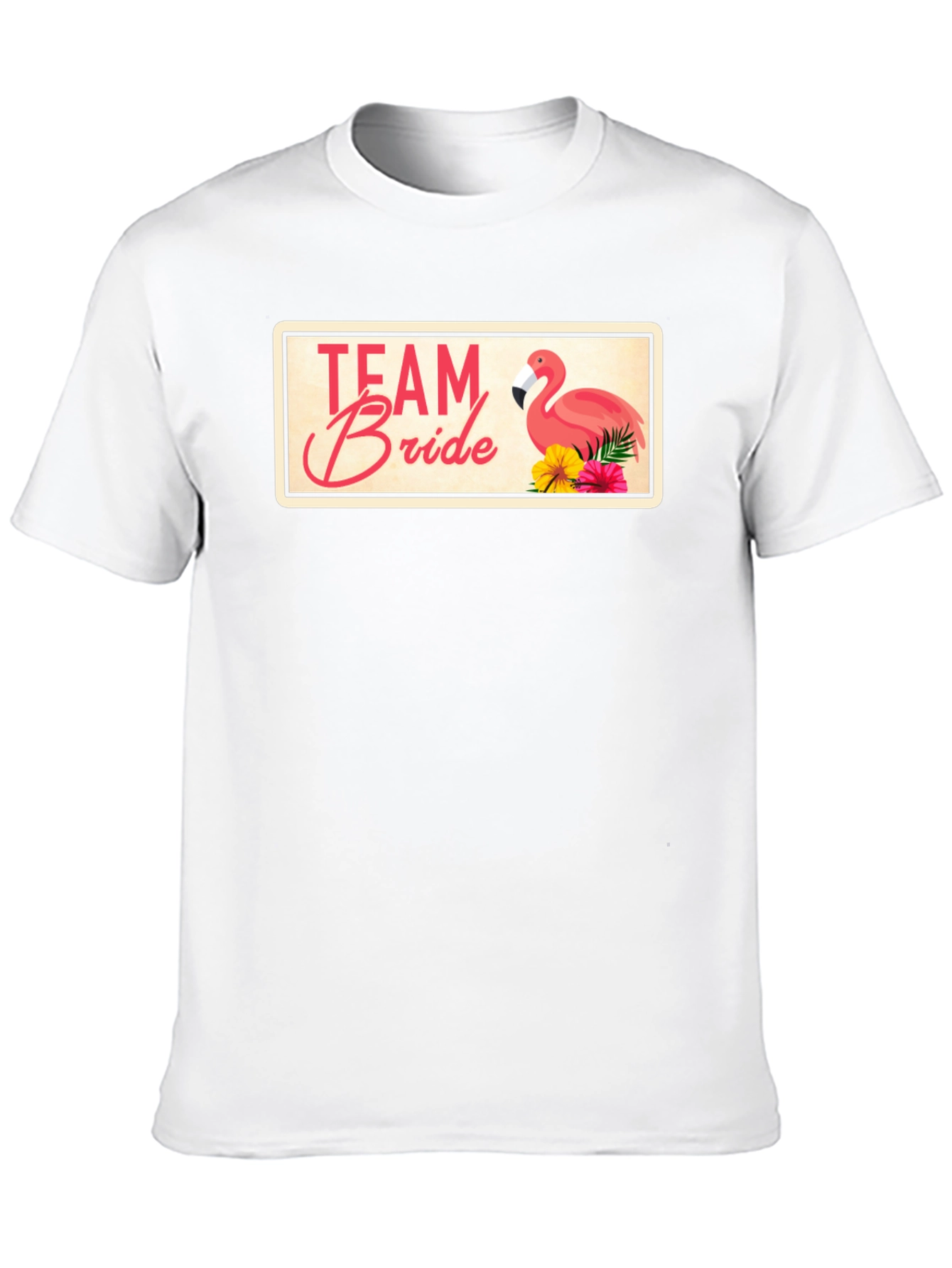 Team Bride Flamingo T-Shirt