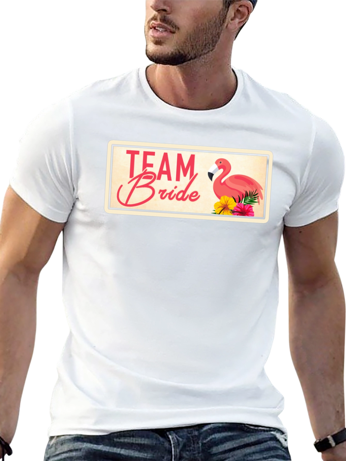 Team Bride Flamingo T-Shirt