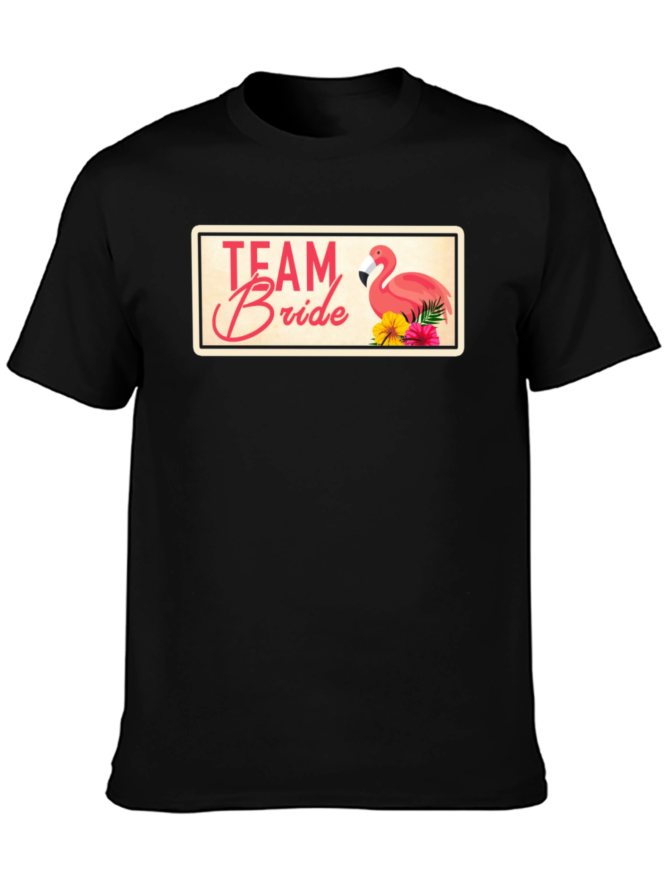 Team Bride Flamingo T-Shirt