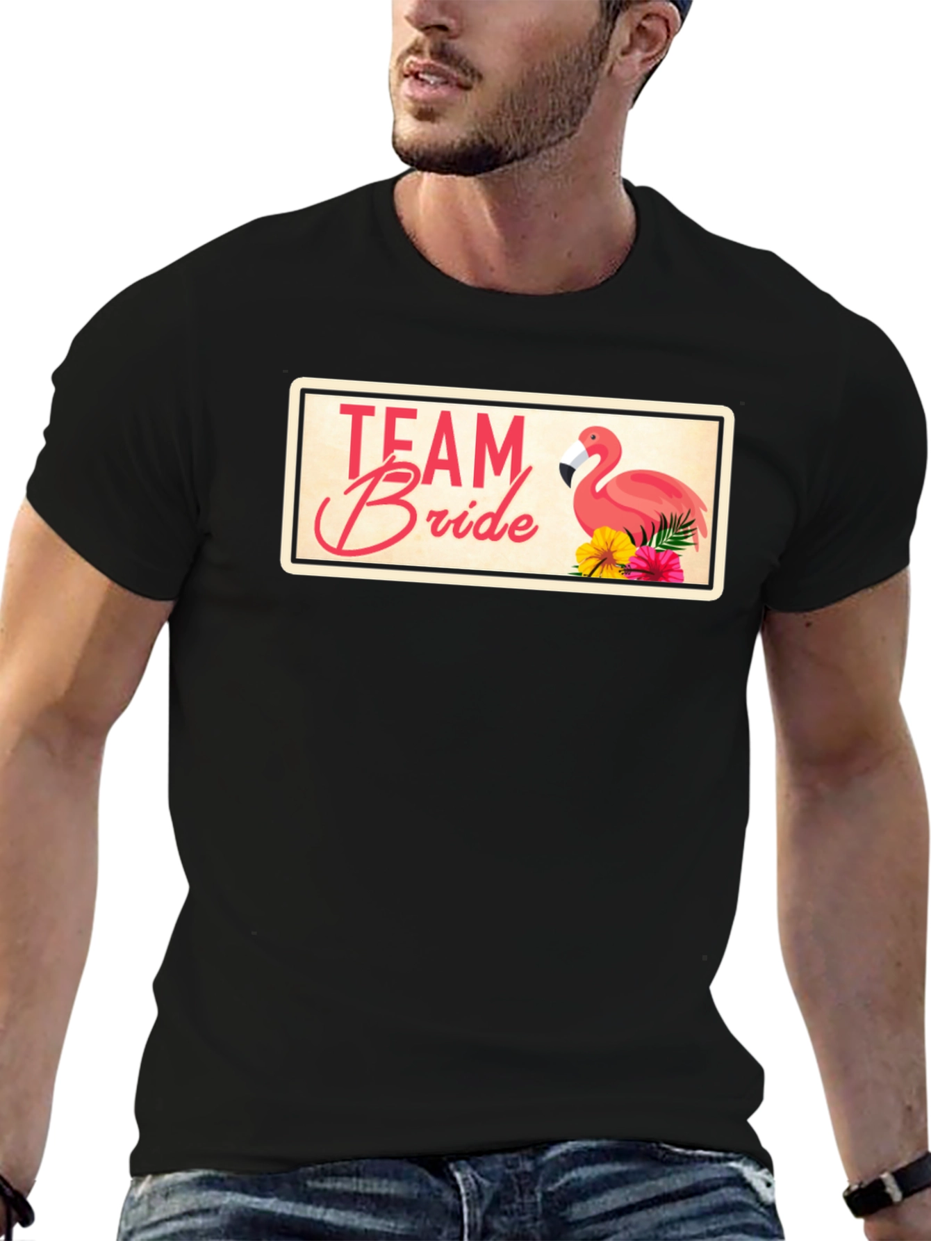 Team Bride Flamingo T-Shirt