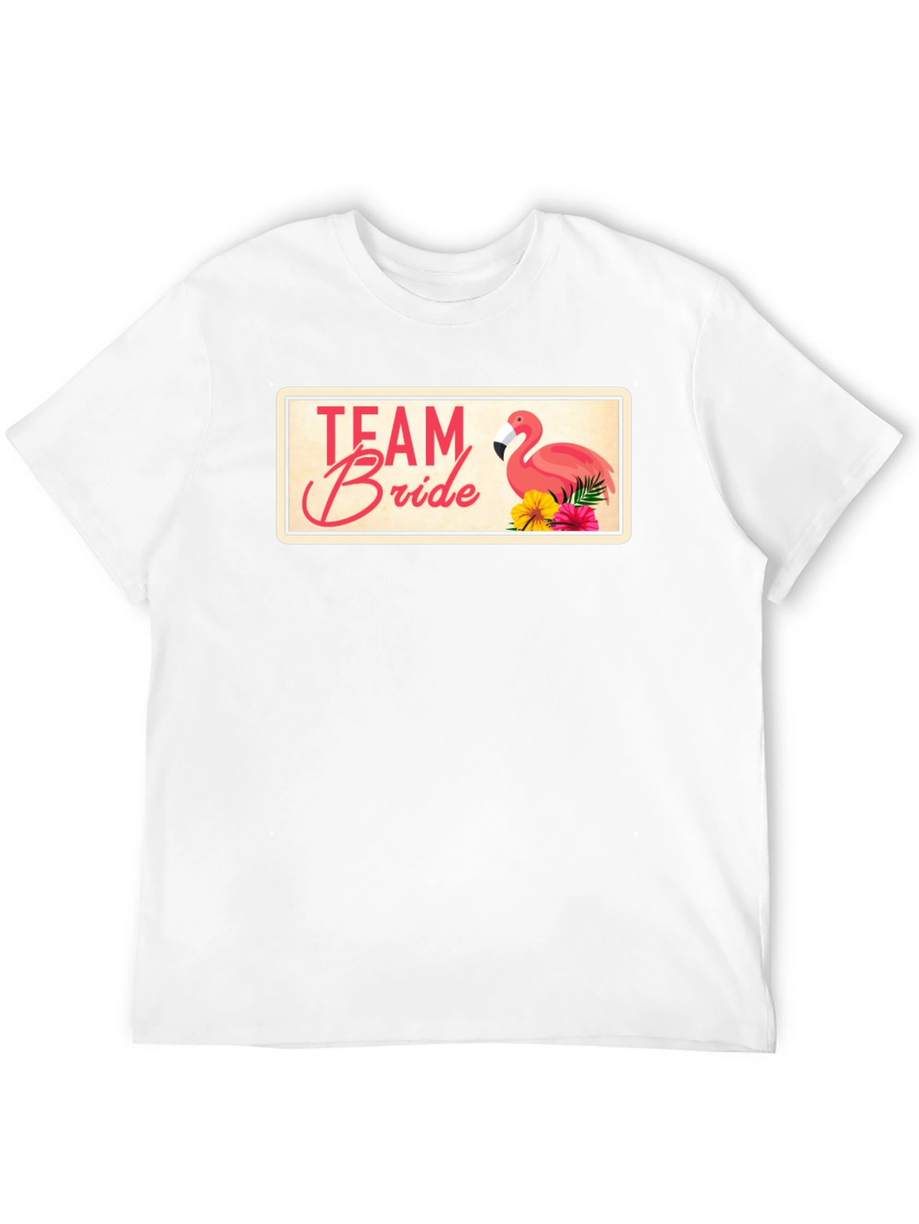 Team Bride Flamingo T-Shirt
