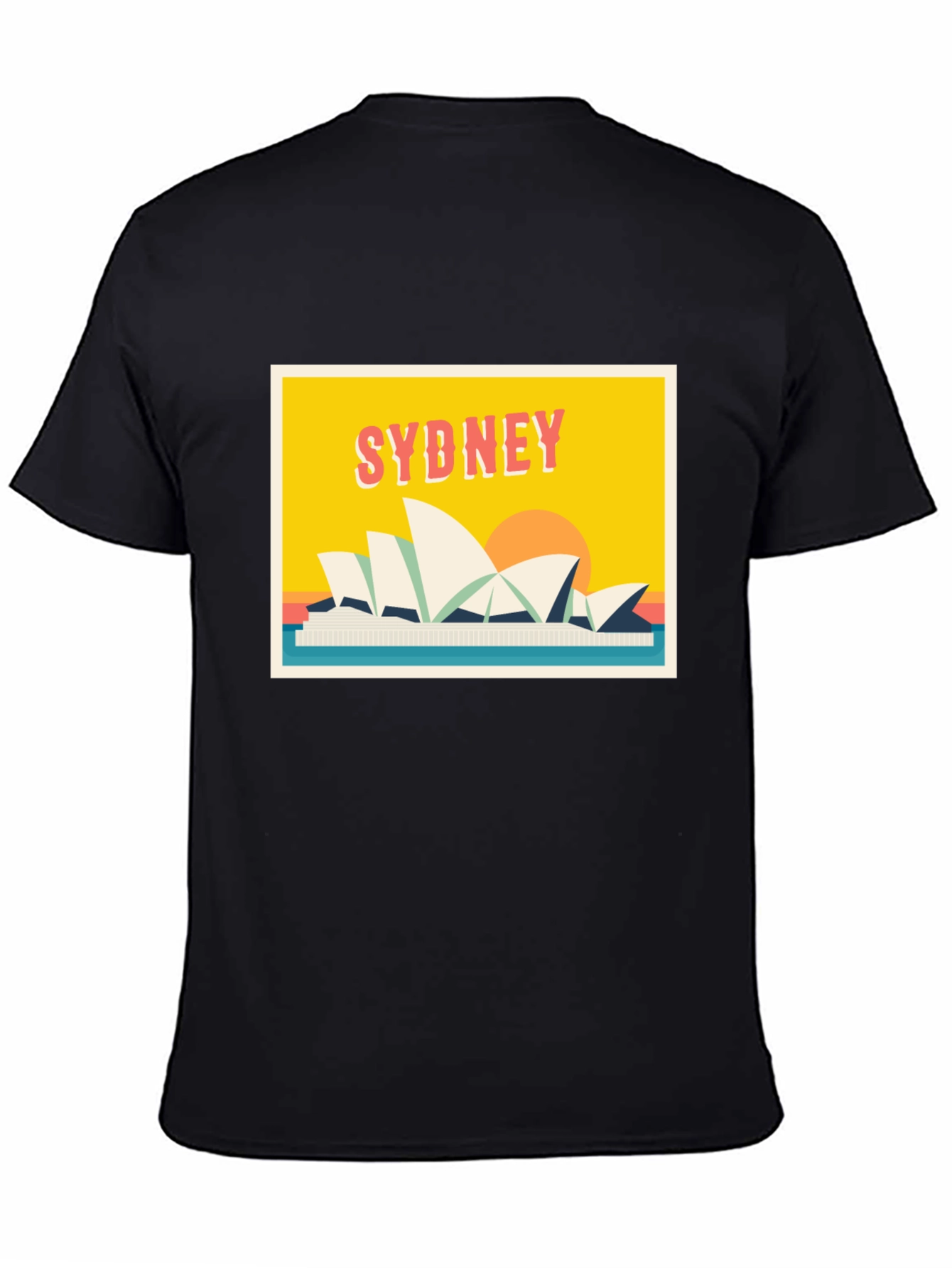 Sydney Opera House Graphic Tee - Retro Style