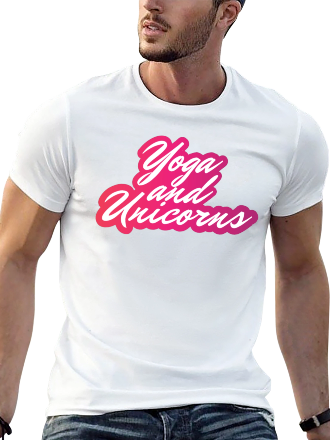 Yoga and Unicorns Graphic Tee