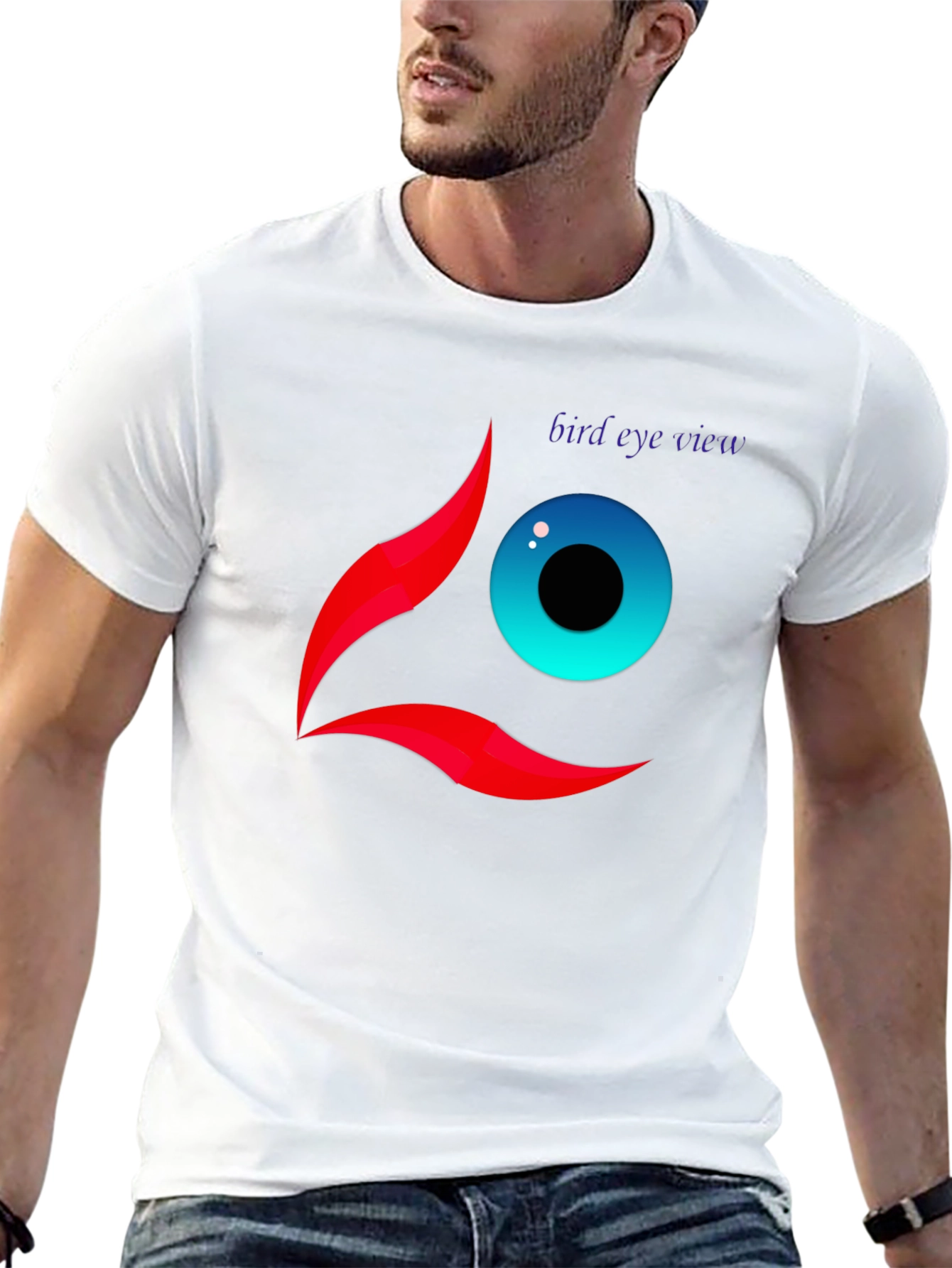 Bird Eye View Graphic T-Shirt