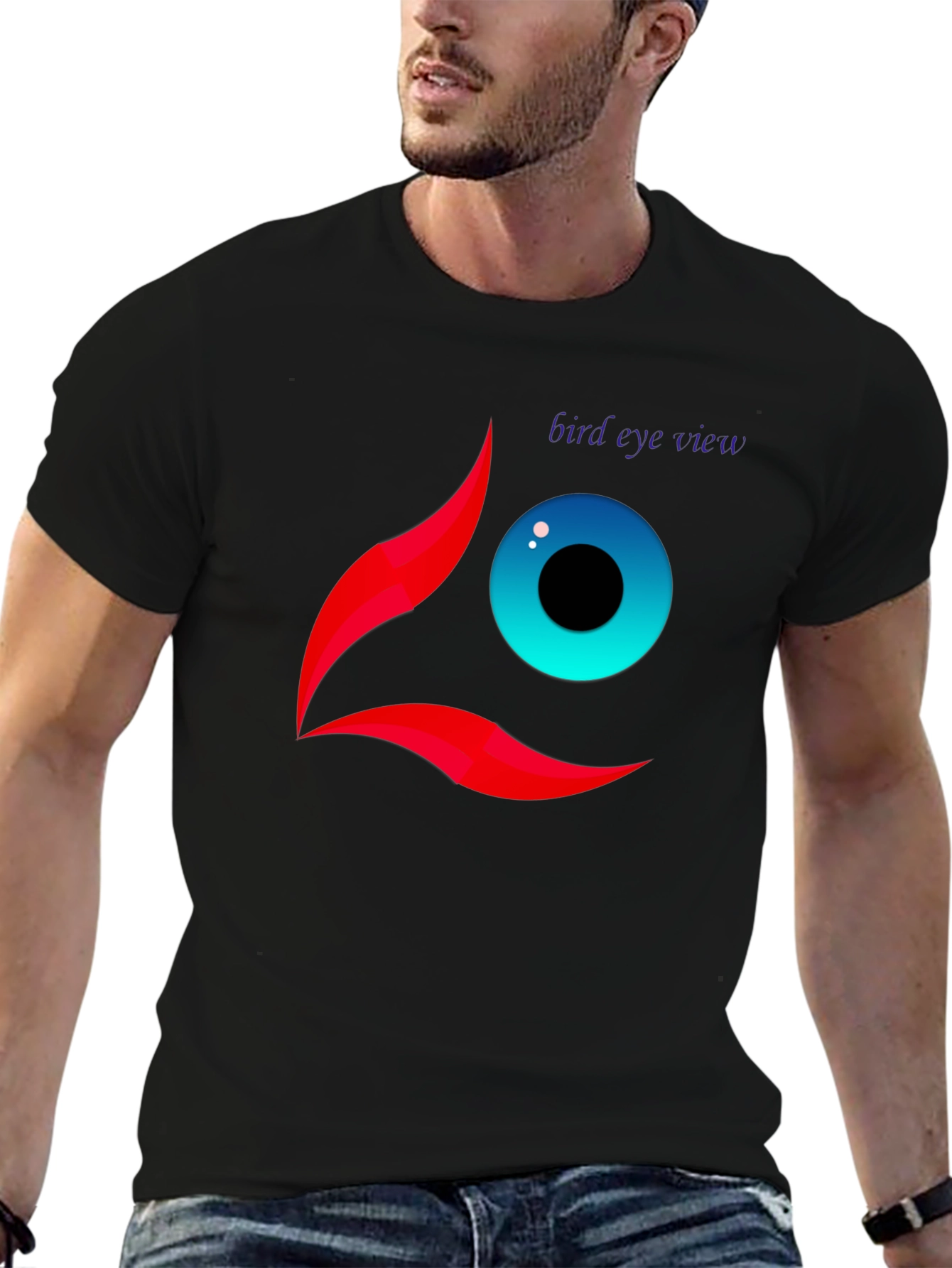 Bird Eye View Graphic T-Shirt
