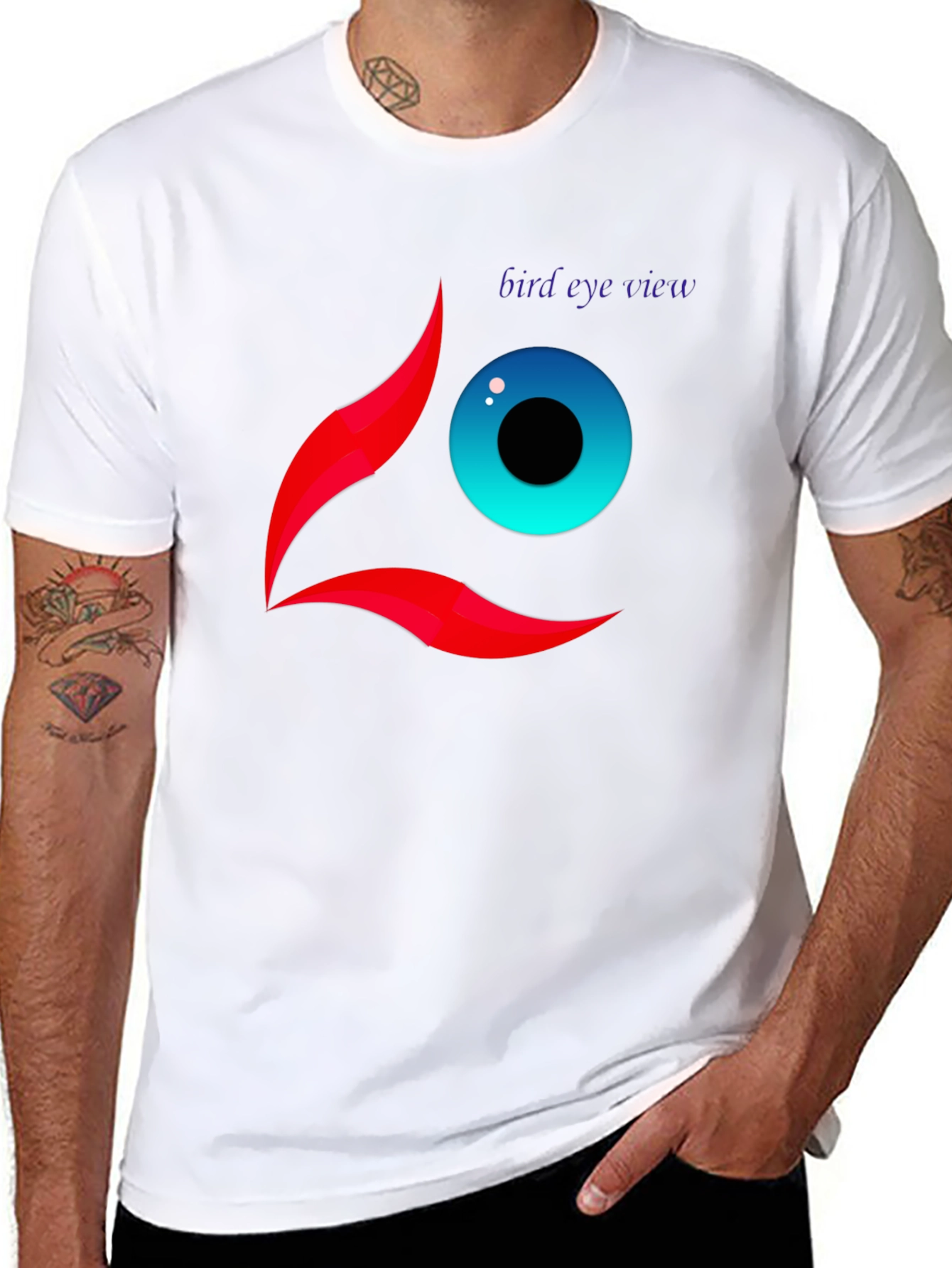 Bird Eye View Graphic T-Shirt