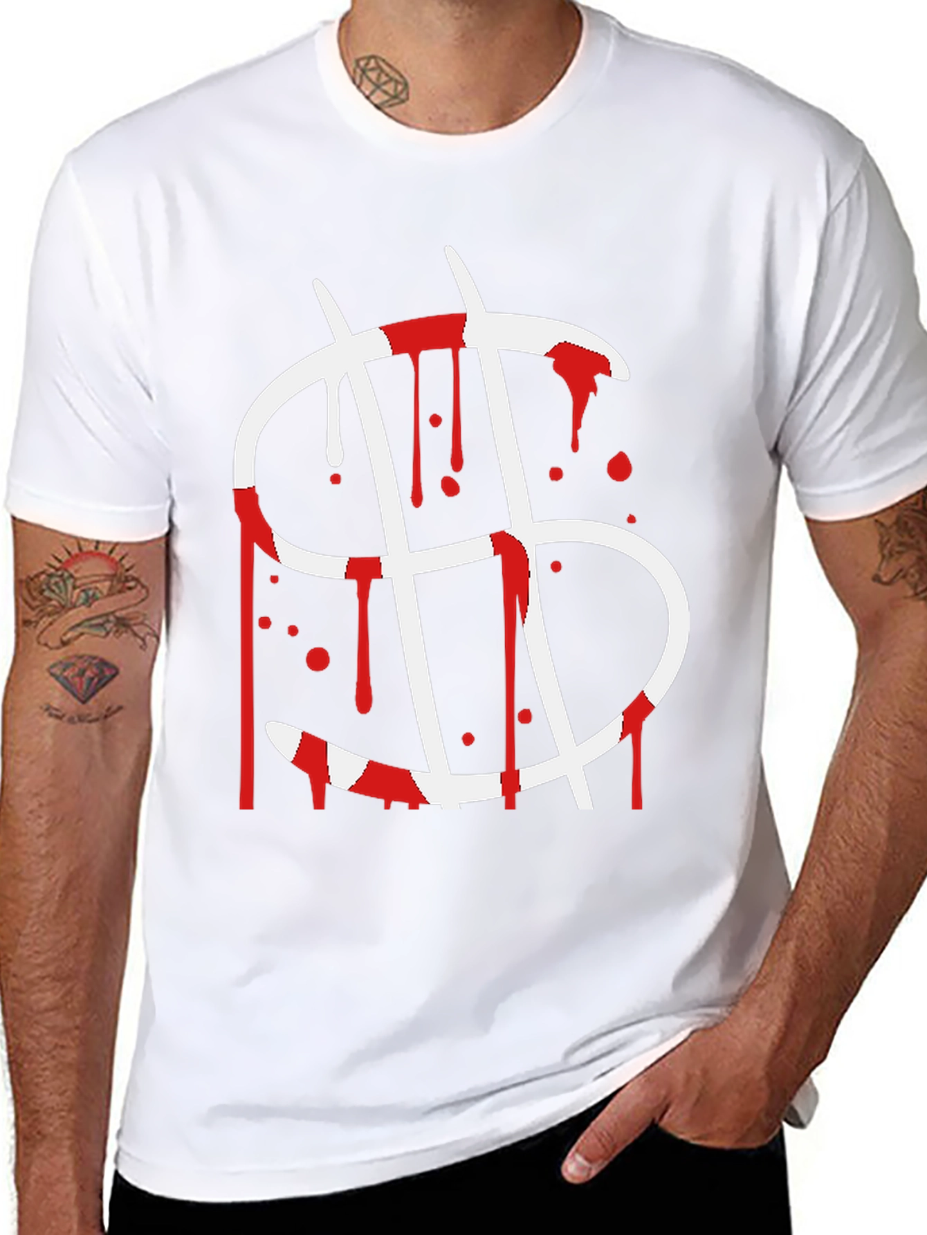 Bloody Money Graphic T-Shirt - Bold Streetwear