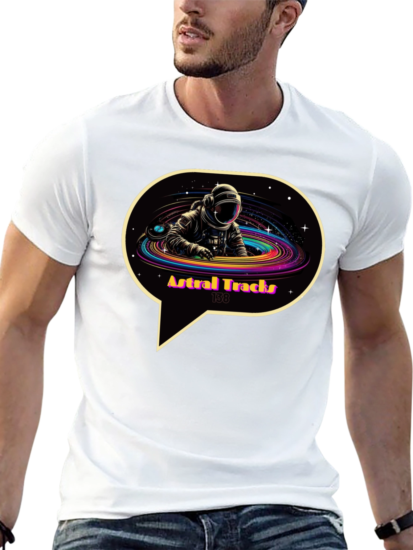 Astral Tracks Astronaut Graphic Tee