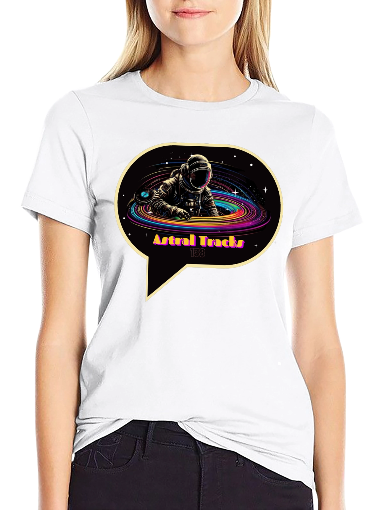 Astral Tracks Astronaut Graphic Tee