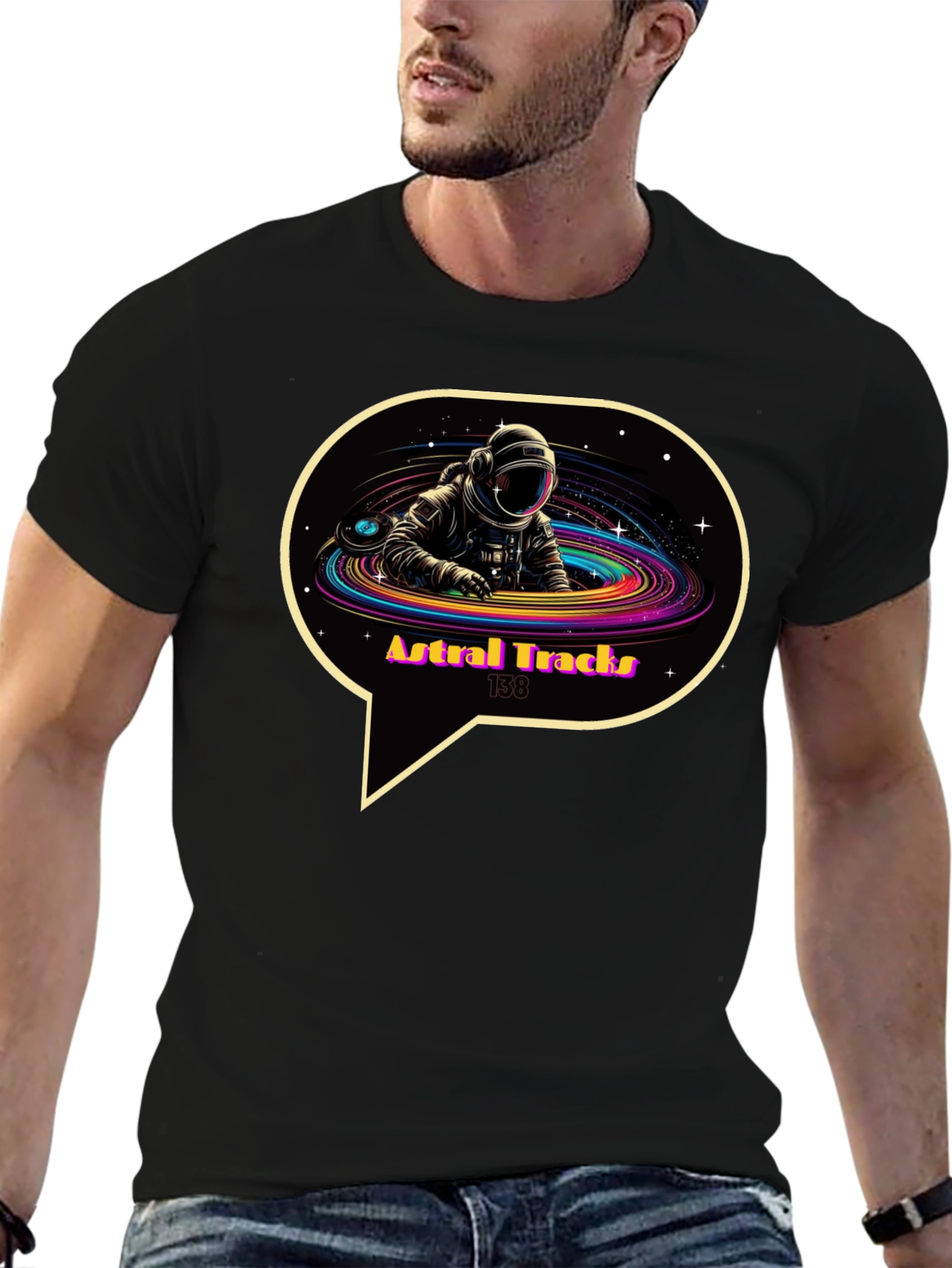 Astral Tracks Astronaut Graphic Tee