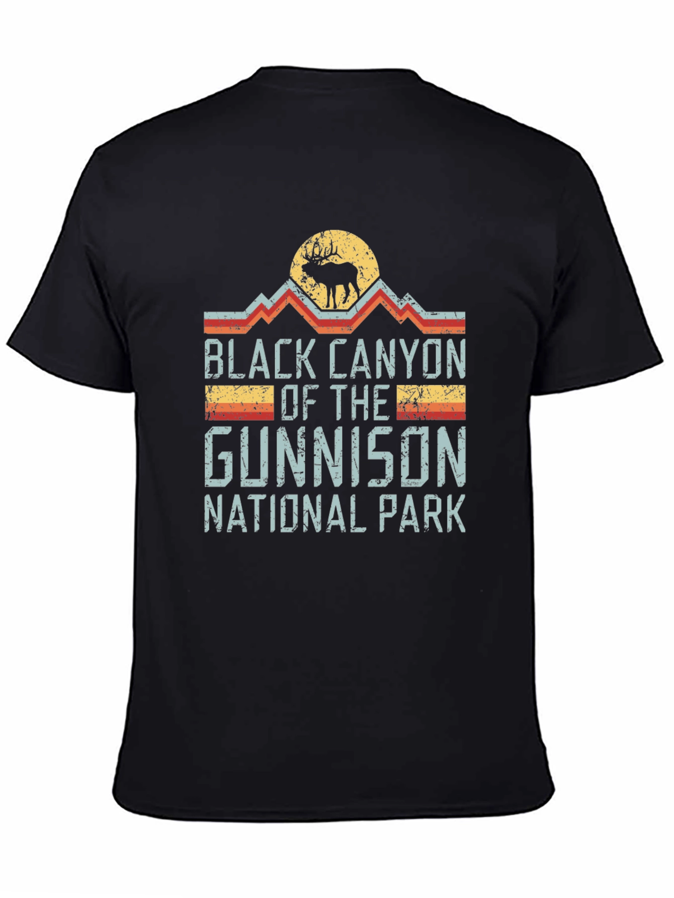 Black Canyon National Park Retro T-Shirt
