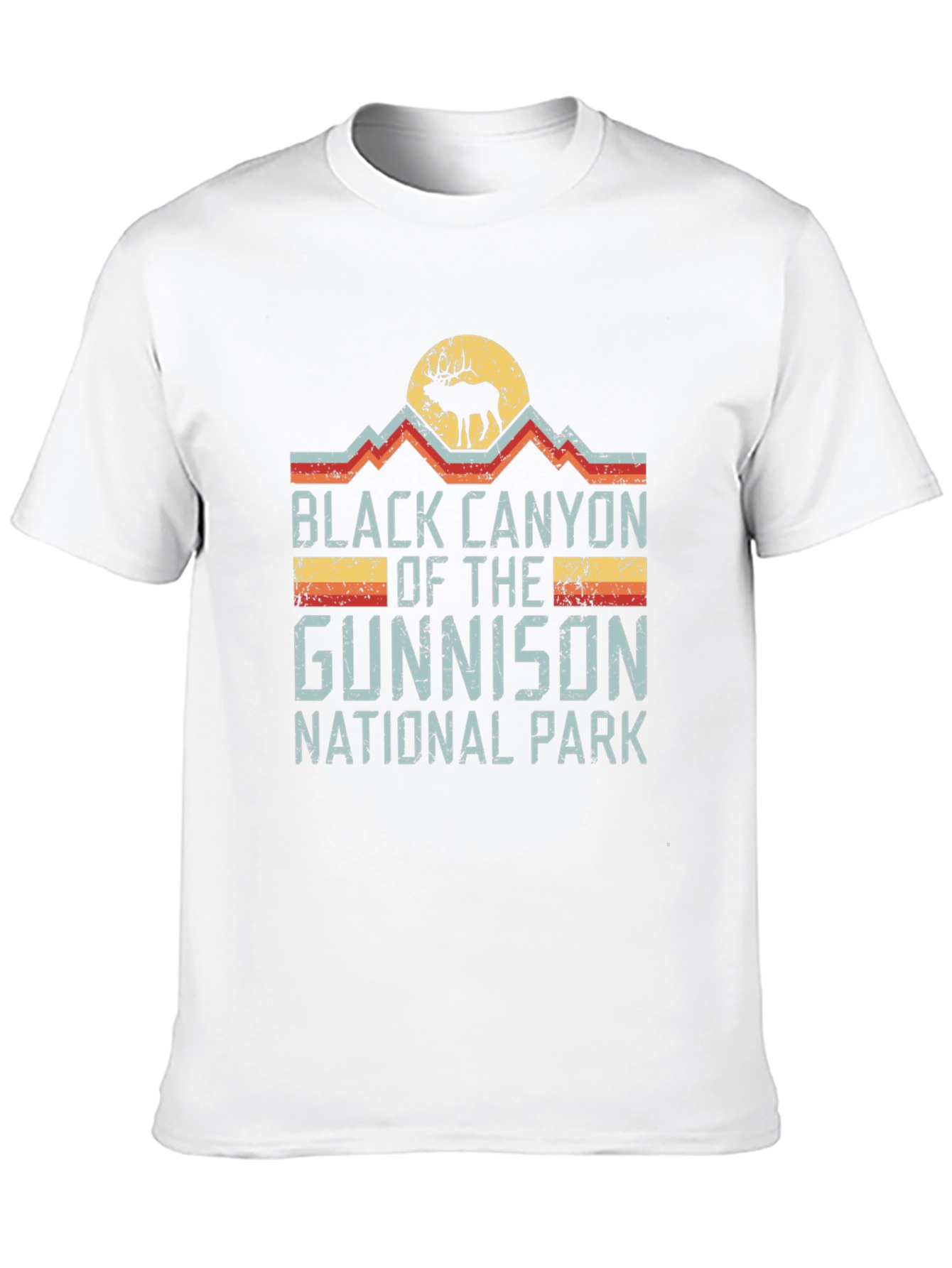 Black Canyon National Park Retro T-Shirt