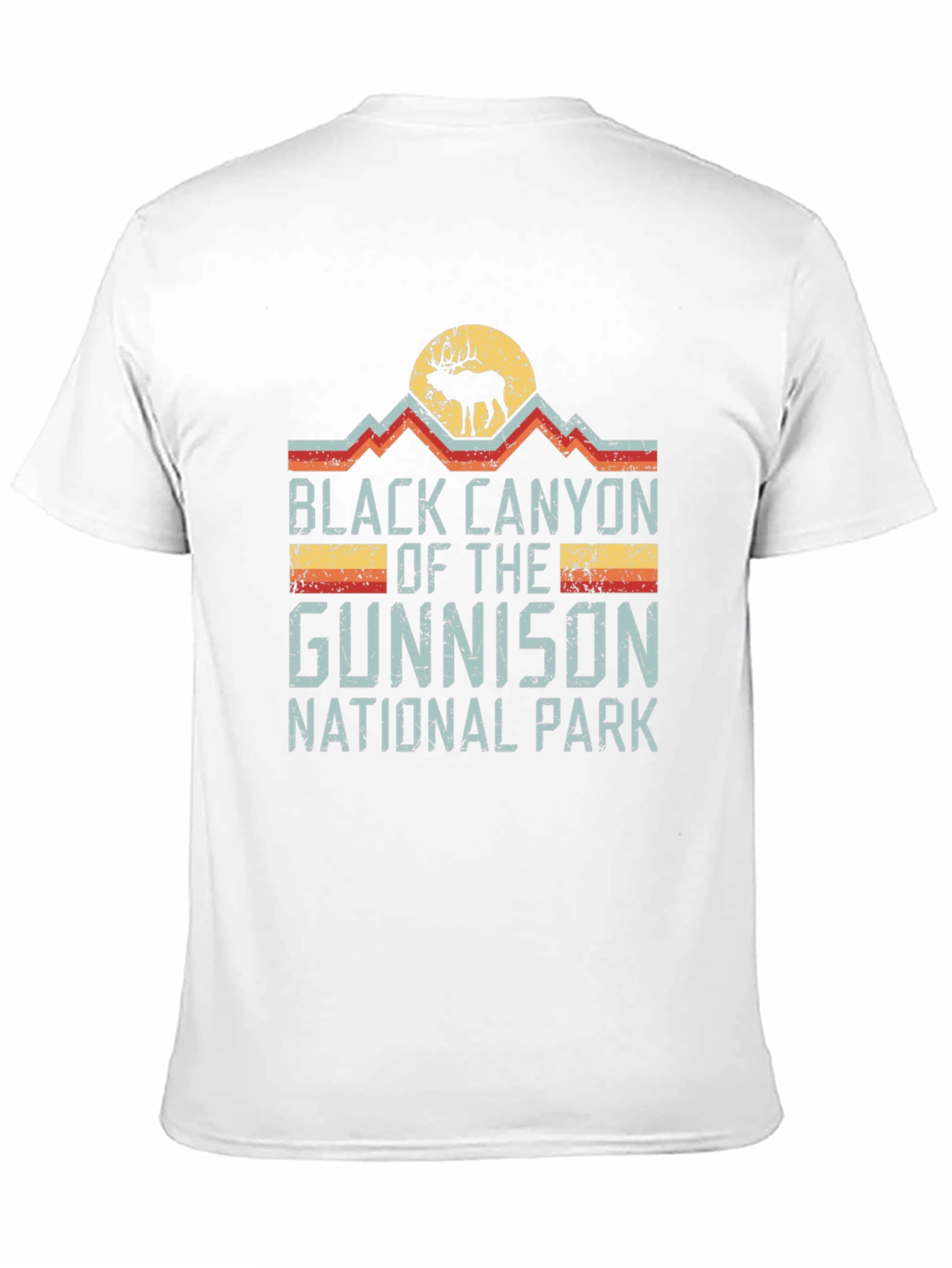 Black Canyon National Park Retro T-Shirt