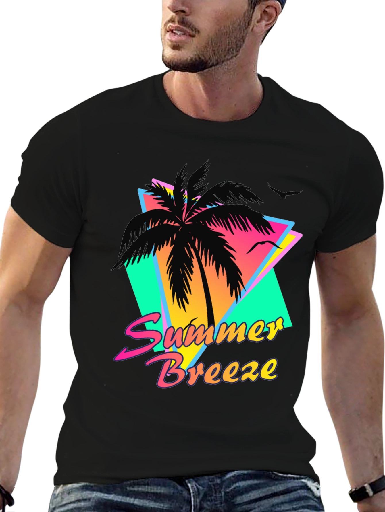Summer Breeze Retro T-Shirt