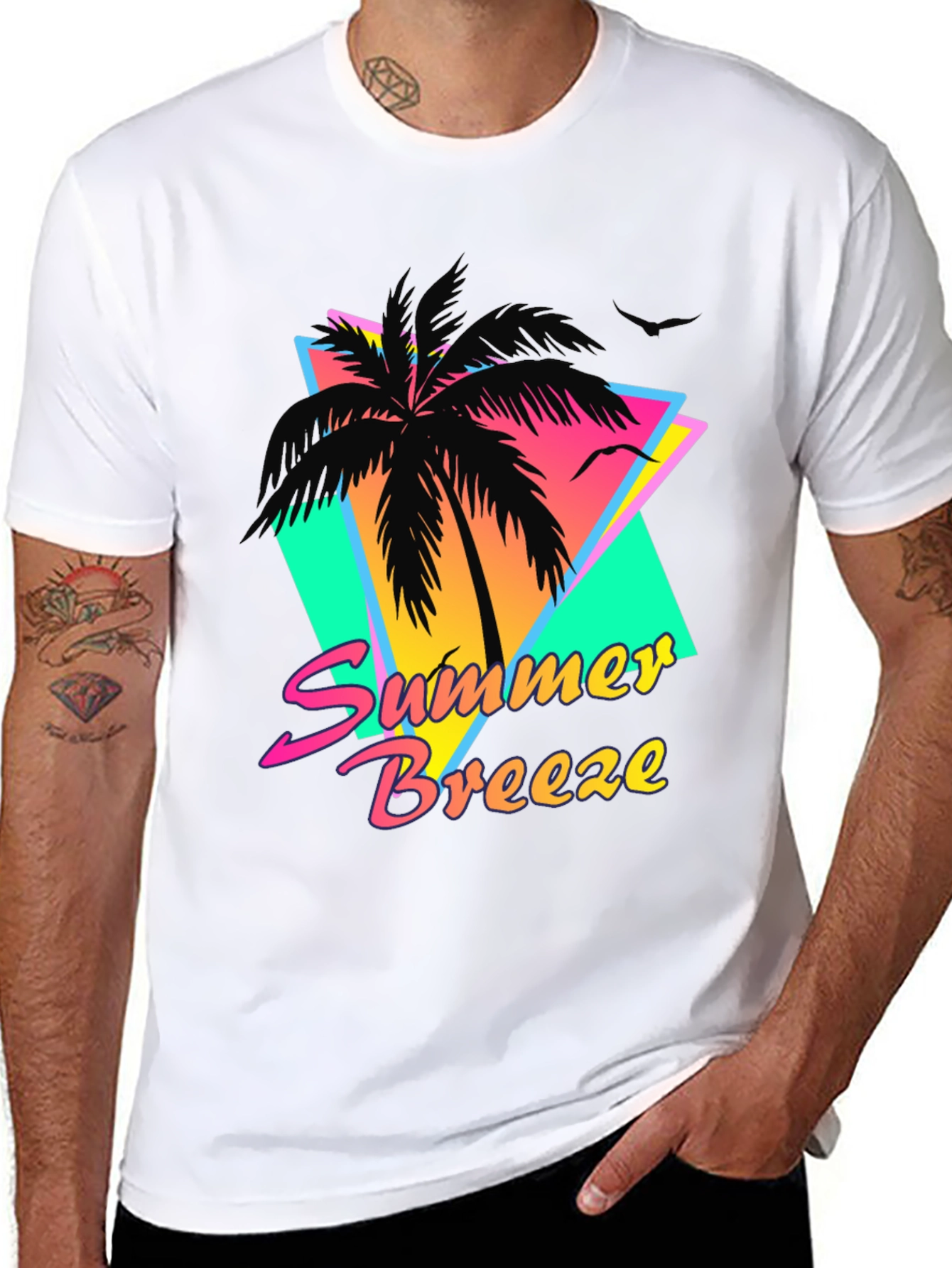 Summer Breeze Retro T-Shirt