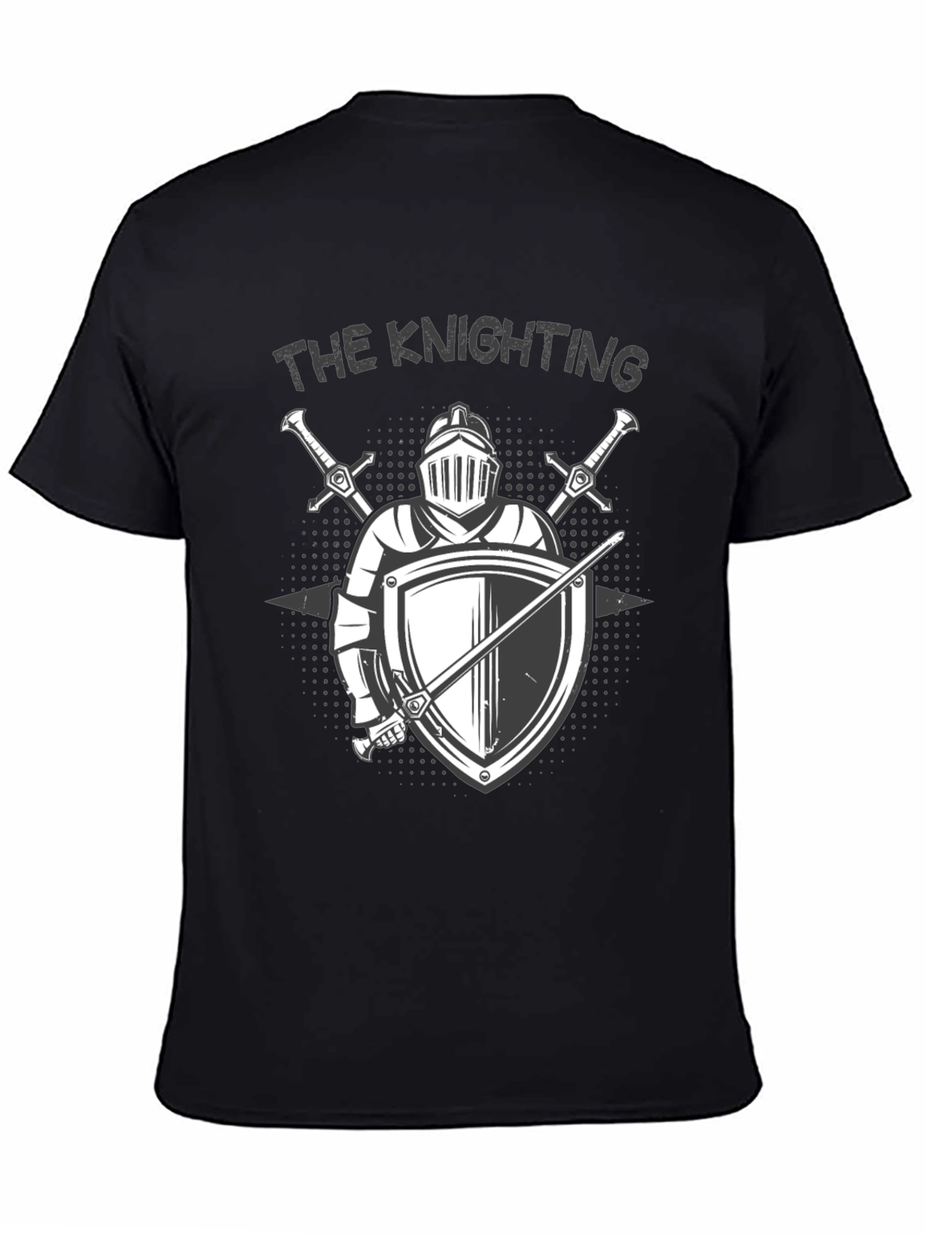 The Knighting Graphic T-Shirt - Medieval Knight Design