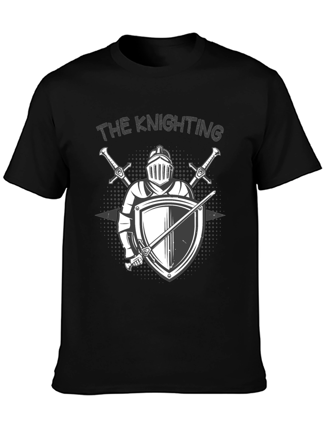 The Knighting Graphic T-Shirt - Medieval Knight Design