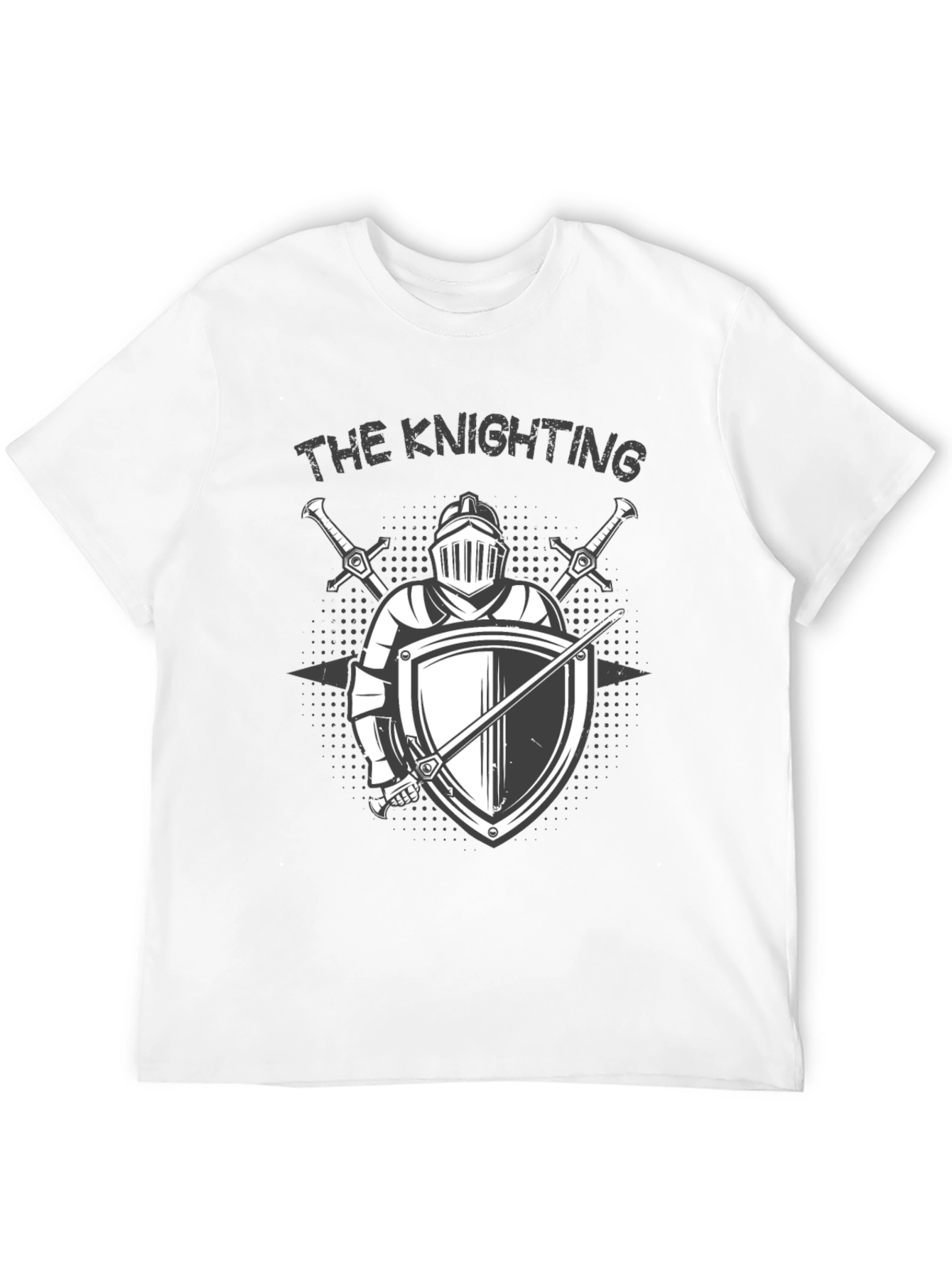 The Knighting Graphic T-Shirt - Medieval Knight Design