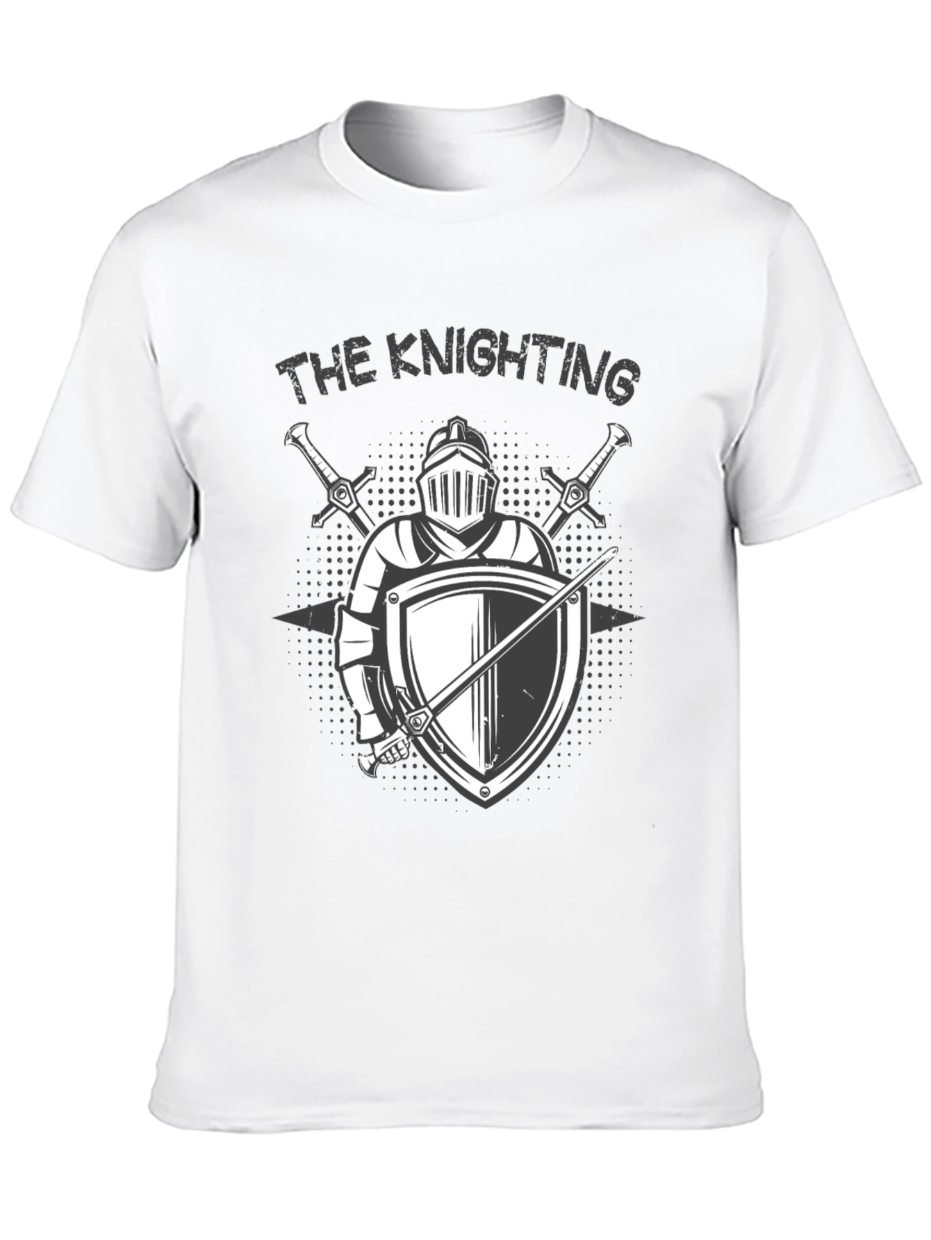 The Knighting Graphic T-Shirt - Medieval Knight Design